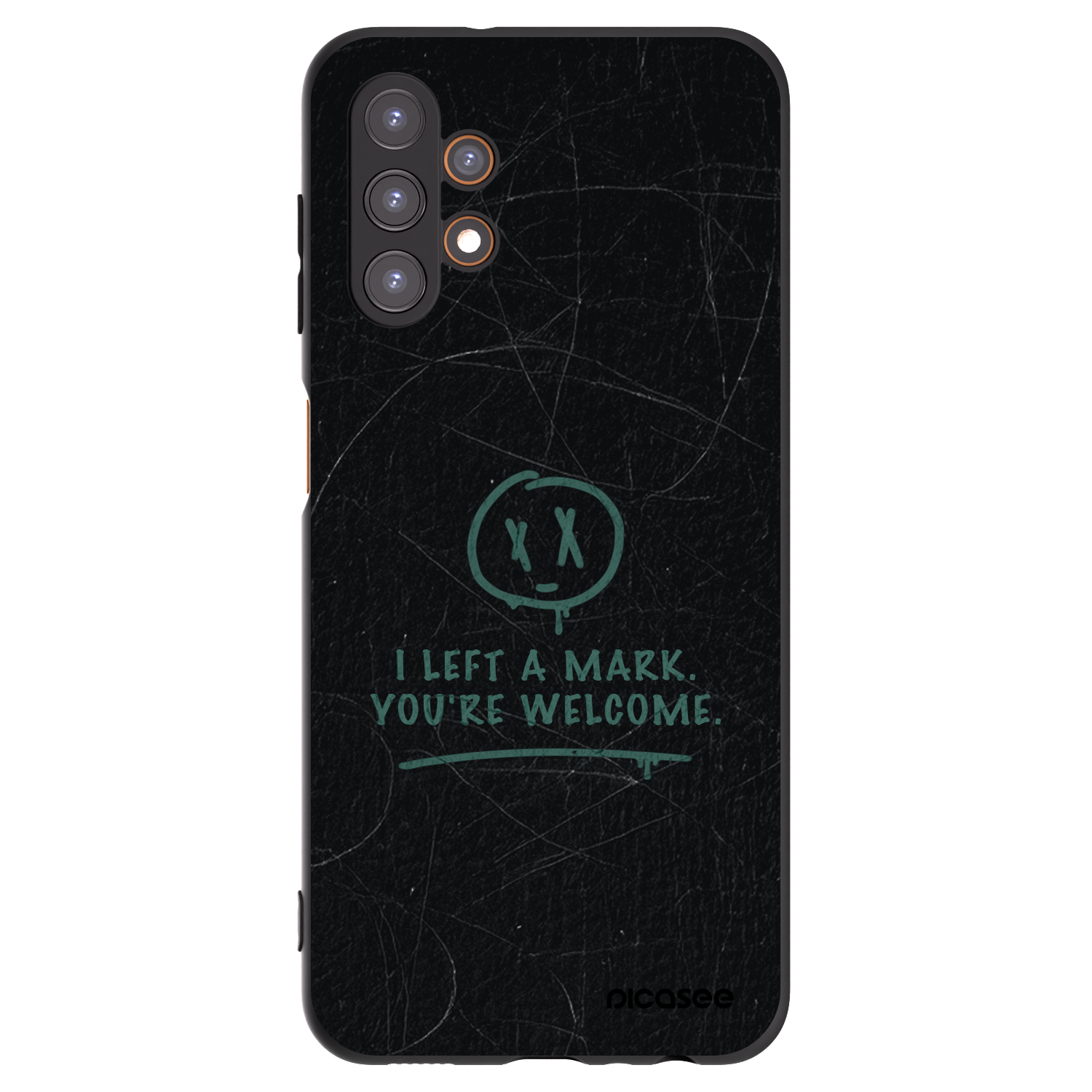 Picasee fekete szilikon tok az alábbi mobiltelefonokra Samsung Galaxy A13 4G A135 - LEFT A MARK