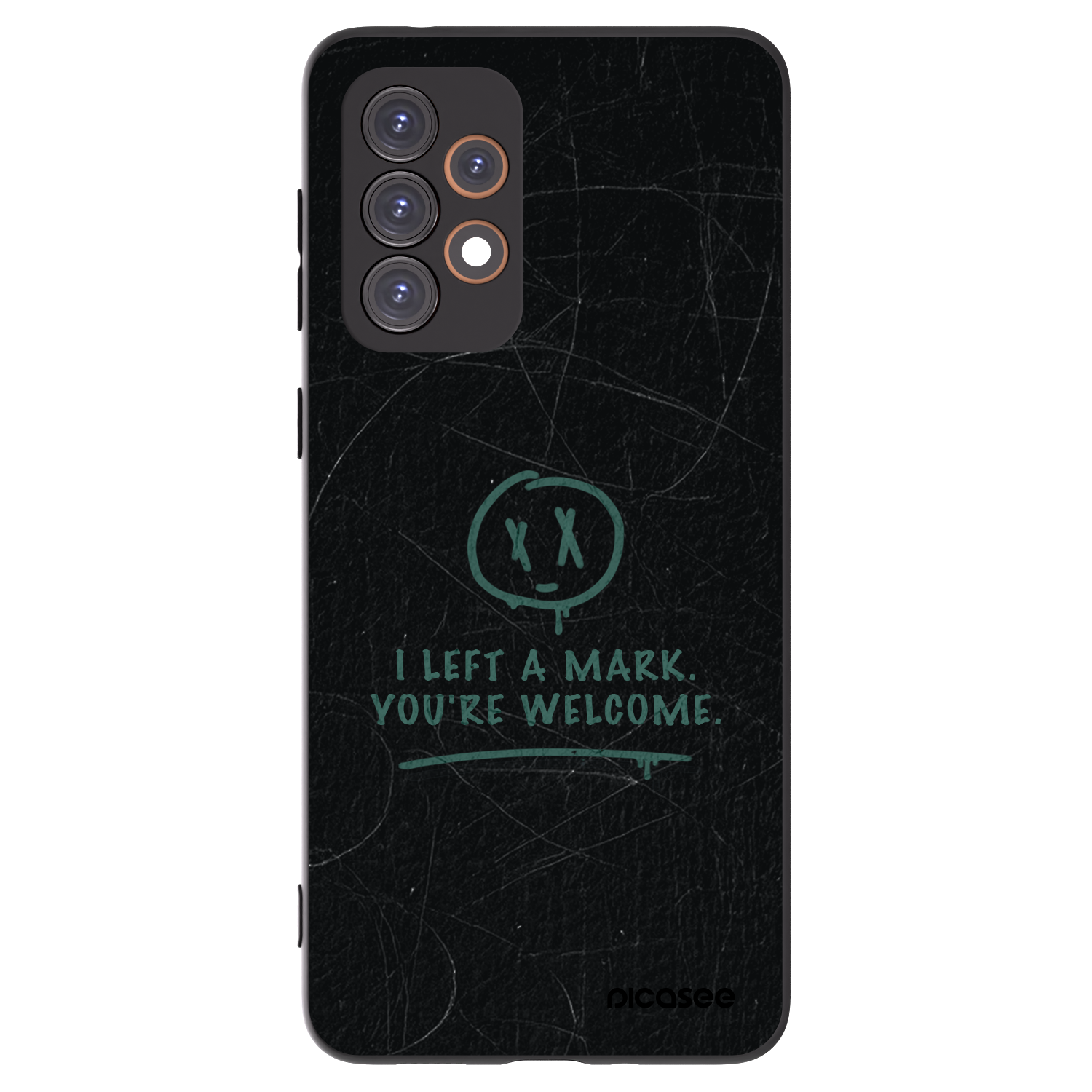 Picasee fekete szilikon tok az alábbi mobiltelefonokra Samsung Galaxy A33 5G A336 - LEFT A MARK