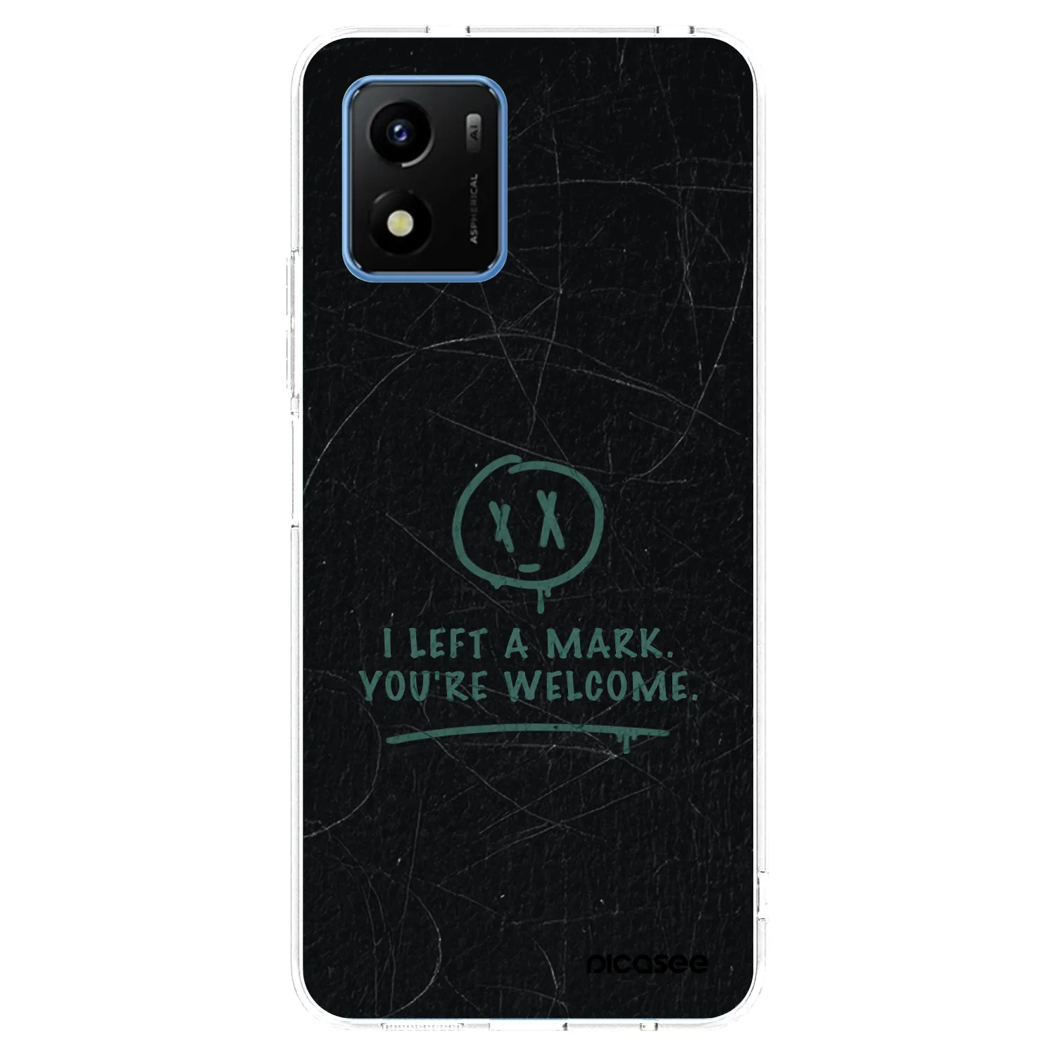 Picasee átlátszó szilikon tok az alábbi mobiltelefonokra Vivo Y01 - LEFT A MARK