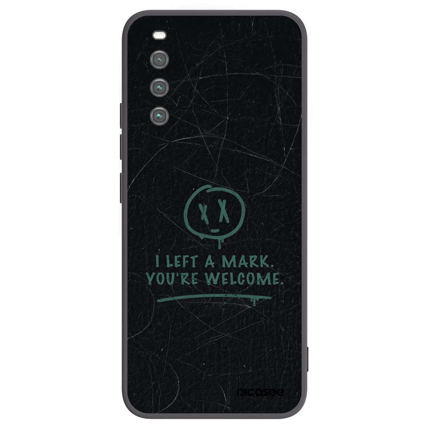 Picasee fekete szilikon tok az alábbi mobiltelefonokra Sony Xperia 10 IV 5G - LEFT A MARK