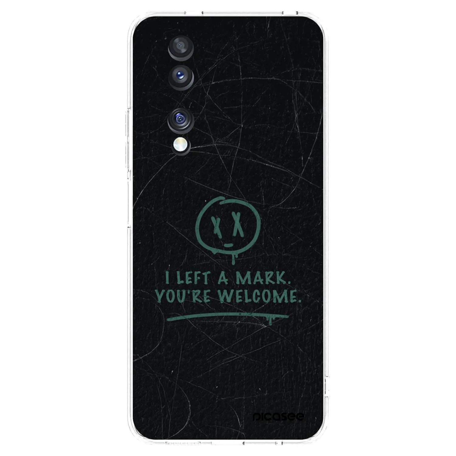 Picasee átlátszó szilikon tok az alábbi mobiltelefonokra Honor 70 - LEFT A MARK