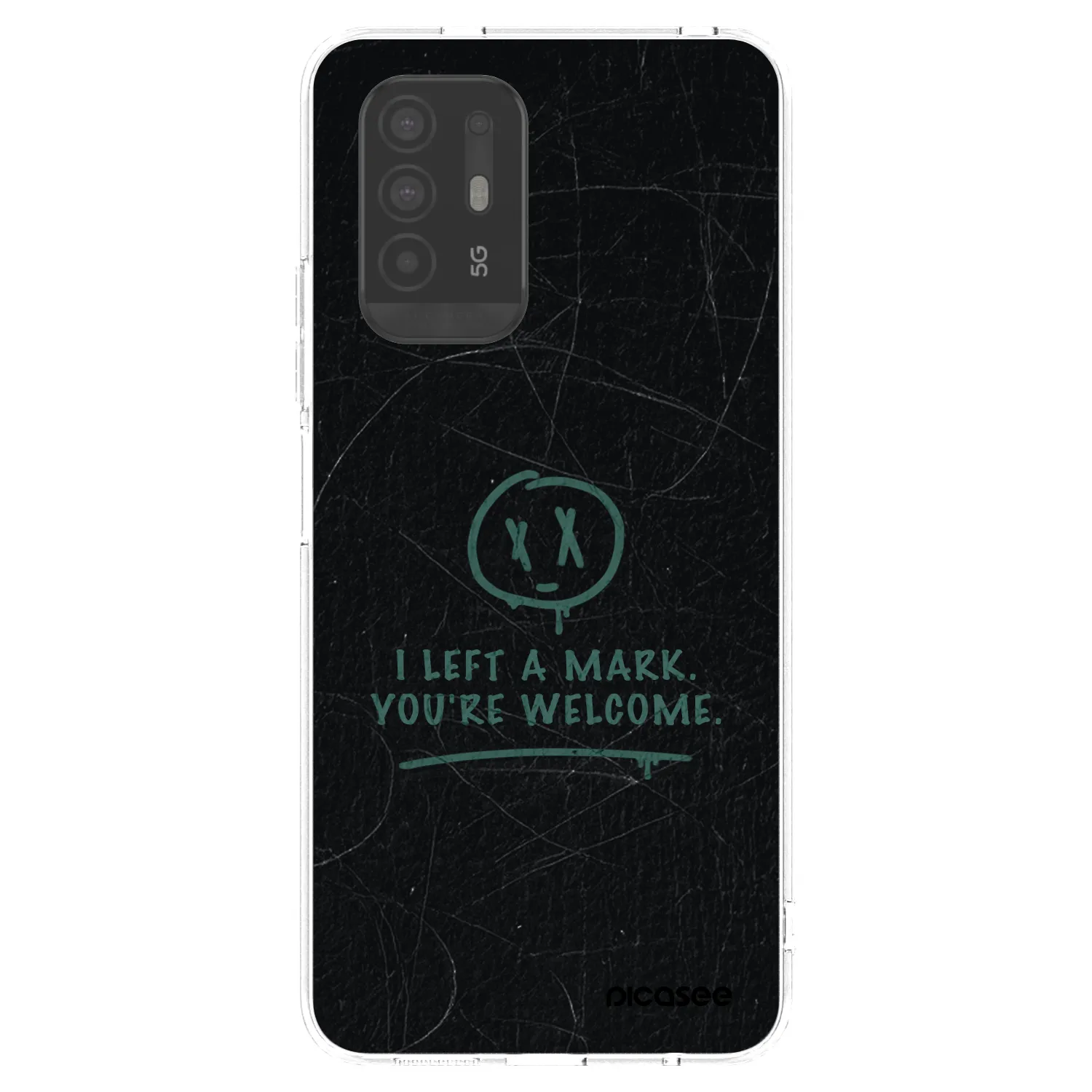 Picasee átlátszó szilikon tok az alábbi mobiltelefonokra OPPO A94 5G - LEFT A MARK