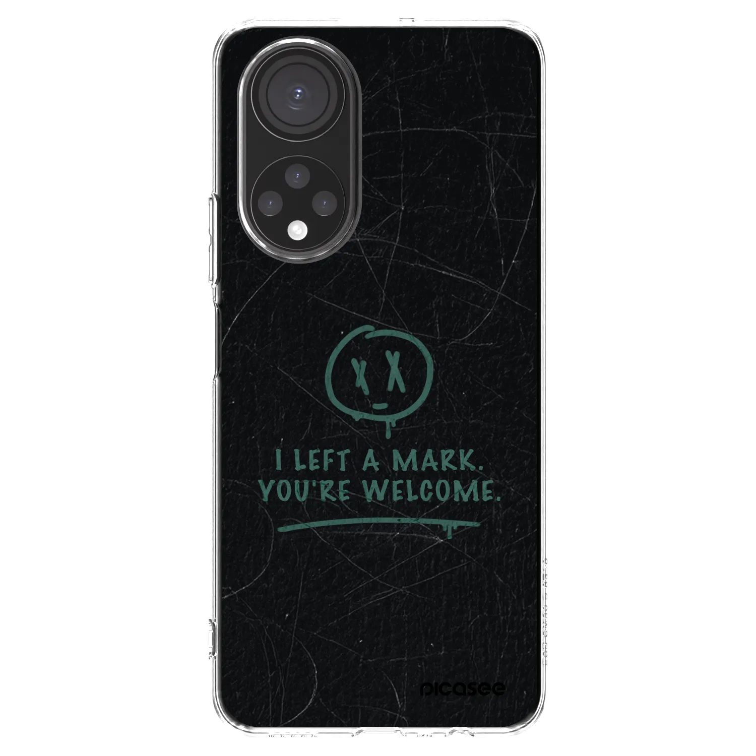 Picasee átlátszó szilikon tok az alábbi mobiltelefonokra Honor X7 - LEFT A MARK