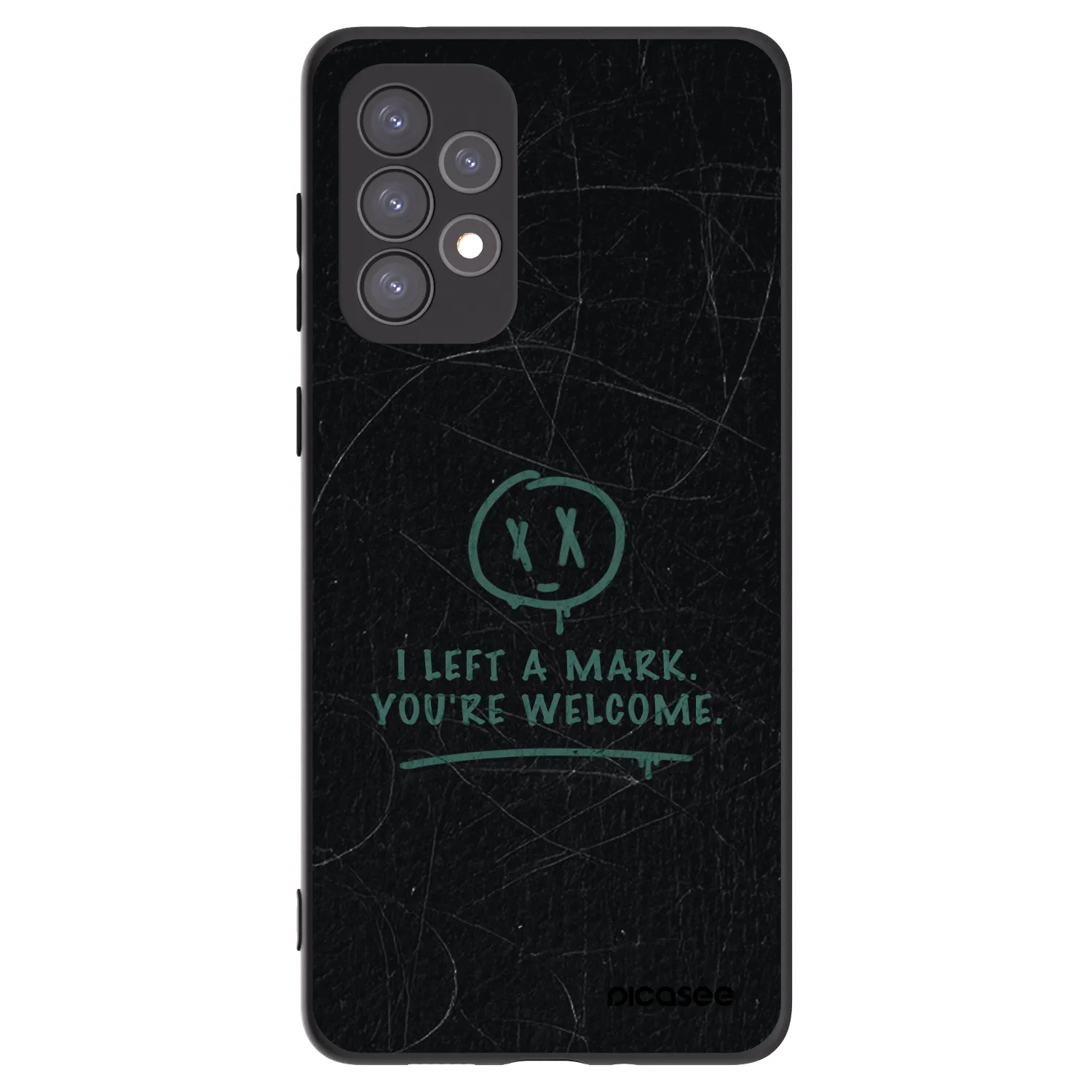 Picasee fekete szilikon tok az alábbi mobiltelefonokra Samsung Galaxy A73 5G - LEFT A MARK