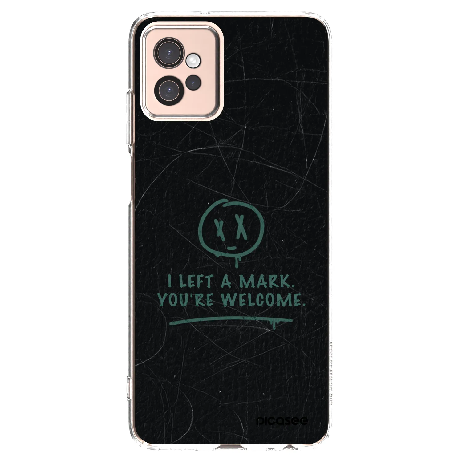 Picasee átlátszó szilikon tok az alábbi mobiltelefonokra Motorola Moto G32 - LEFT A MARK