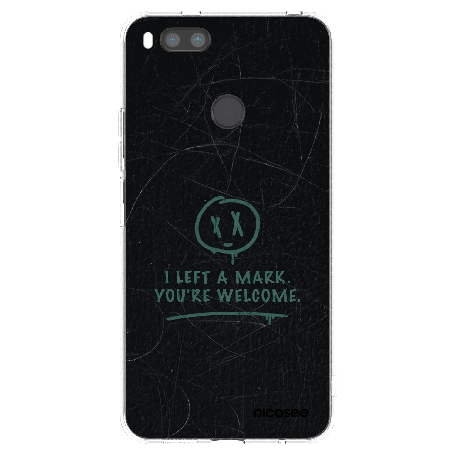 Picasee átlátszó szilikon tok az alábbi mobiltelefonokra Xiaomi Redmi A1 - LEFT A MARK