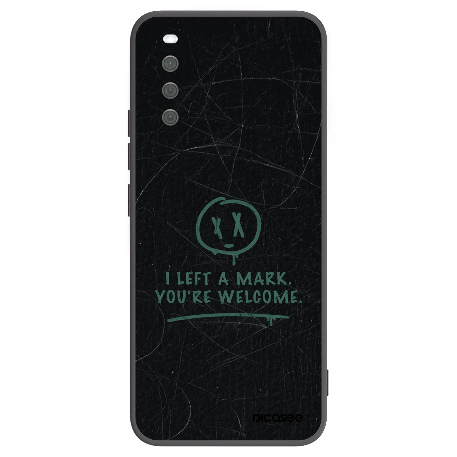 Picasee fekete szilikon tok az alábbi mobiltelefonokra Sony Xperia 10 III - LEFT A MARK