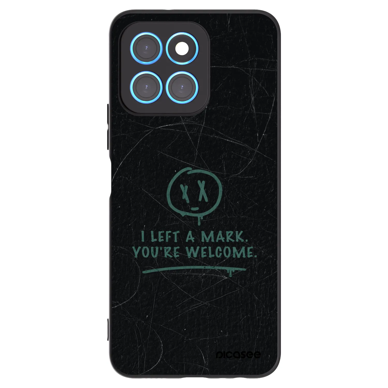 Picasee fekete szilikon tok az alábbi mobiltelefonokra Honor X6 - LEFT A MARK