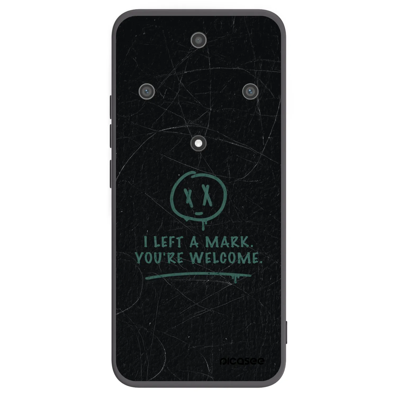Picasee fekete szilikon tok az alábbi mobiltelefonokra Honor Magic5 Lite 5G - LEFT A MARK