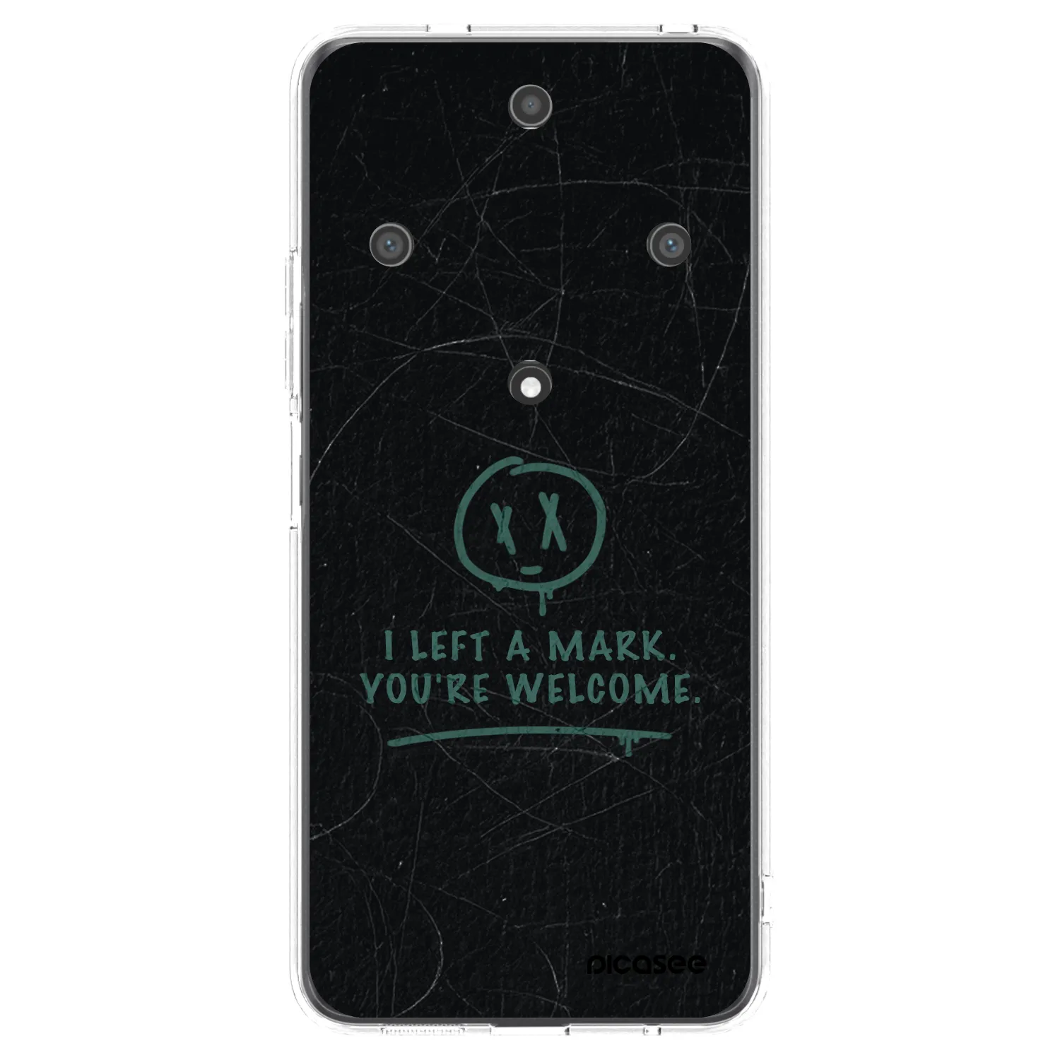 Picasee átlátszó szilikon tok az alábbi mobiltelefonokra Honor Magic5 Lite 5G - LEFT A MARK