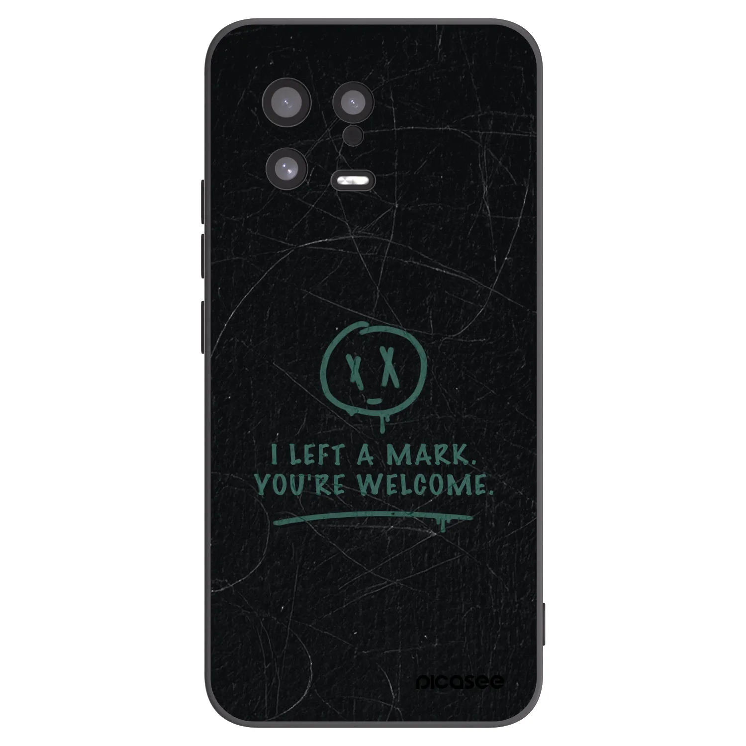 Picasee fekete szilikon tok az alábbi mobiltelefonokra Xiaomi 13 - LEFT A MARK