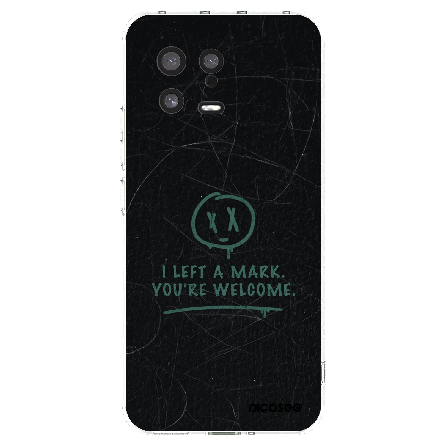 Picasee átlátszó szilikon tok az alábbi mobiltelefonokra Xiaomi 13 - LEFT A MARK