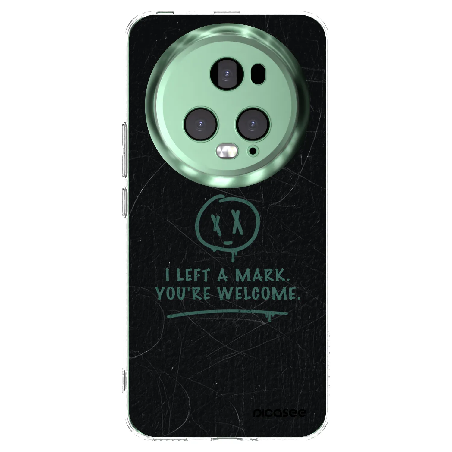 Picasee átlátszó szilikon tok az alábbi mobiltelefonokra Honor Magic5 Pro - LEFT A MARK