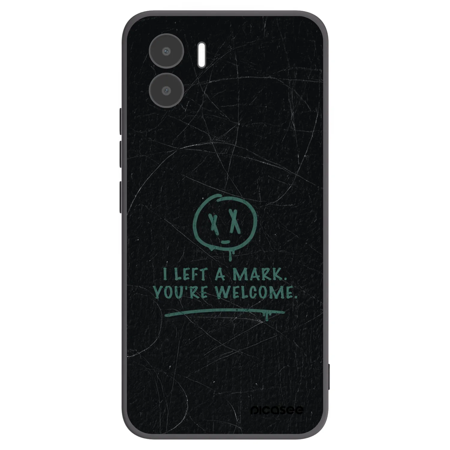 Picasee fekete szilikon tok az alábbi mobiltelefonokra Xiaomi Redmi A2 - LEFT A MARK