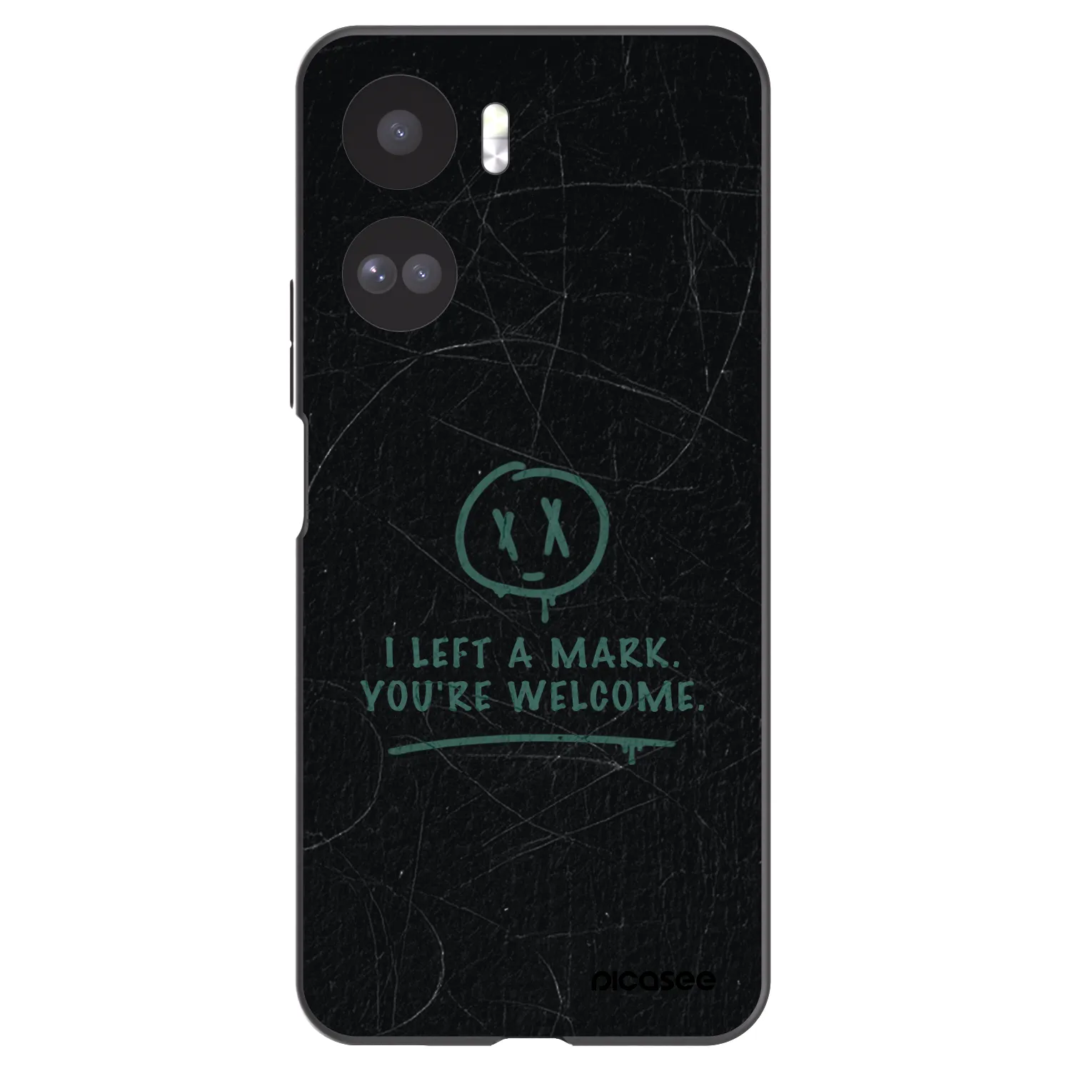 Picasee fekete szilikon tok az alábbi mobiltelefonokra Honor 90 Lite 5G - LEFT A MARK