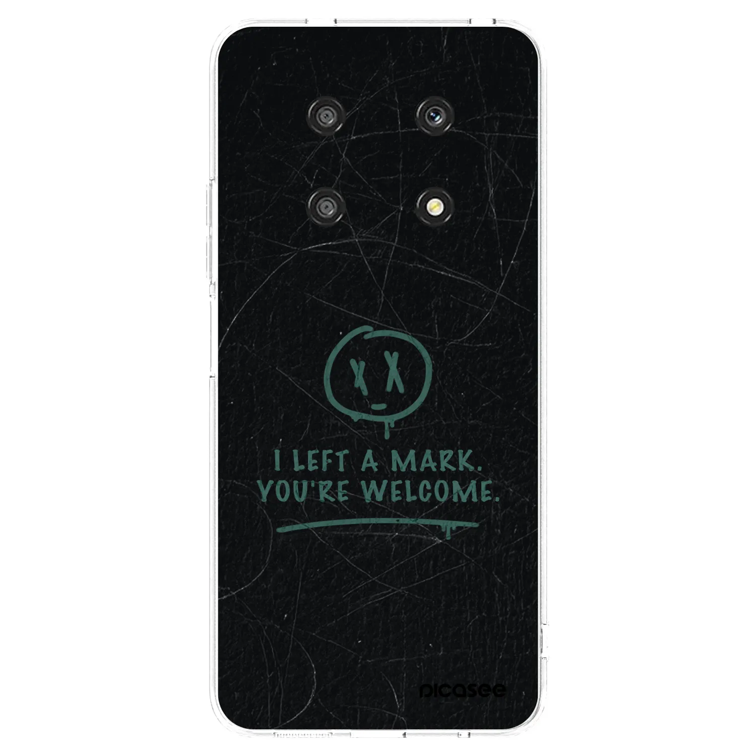 Picasee átlátszó szilikon tok az alábbi mobiltelefonokra Honor Magic4 Lite 5G - LEFT A MARK
