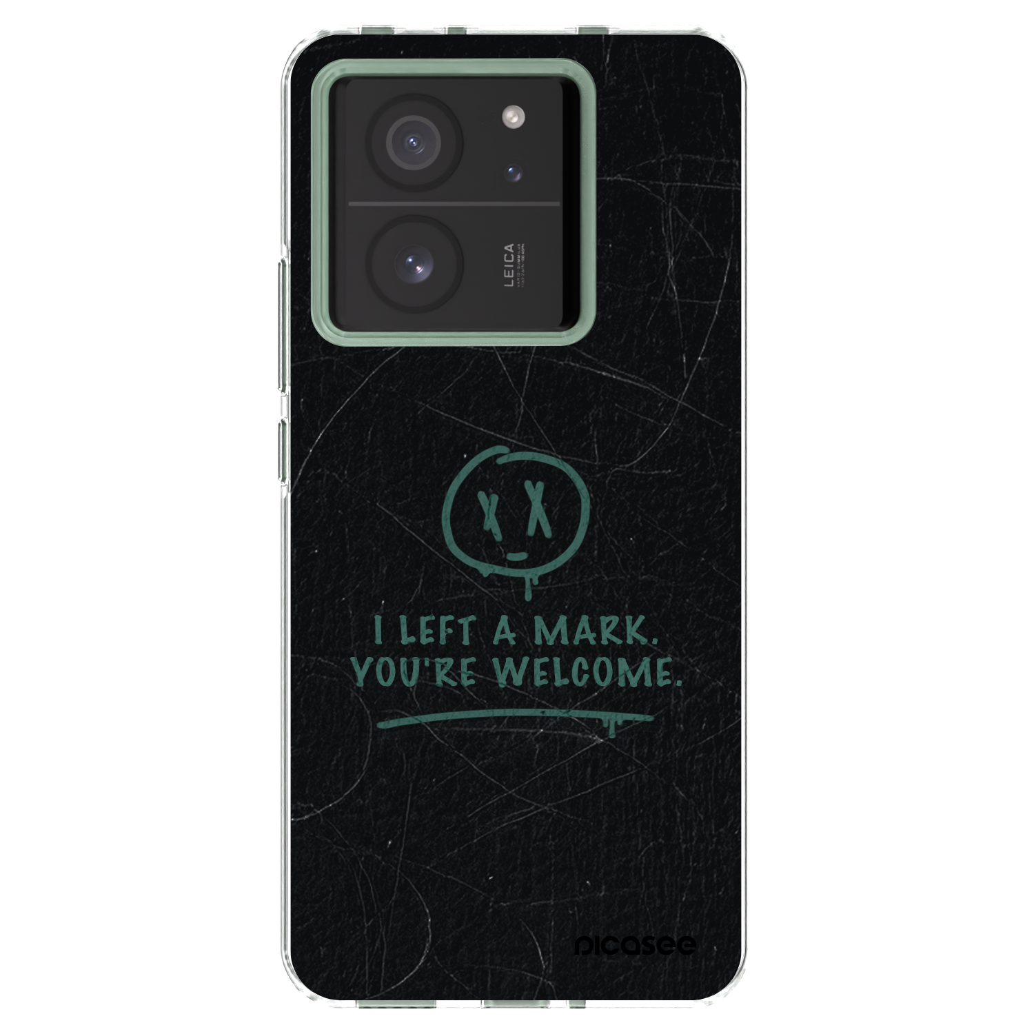 Picasee átlátszó szilikon tok az alábbi mobiltelefonokra Xiaomi 13T Pro - LEFT A MARK