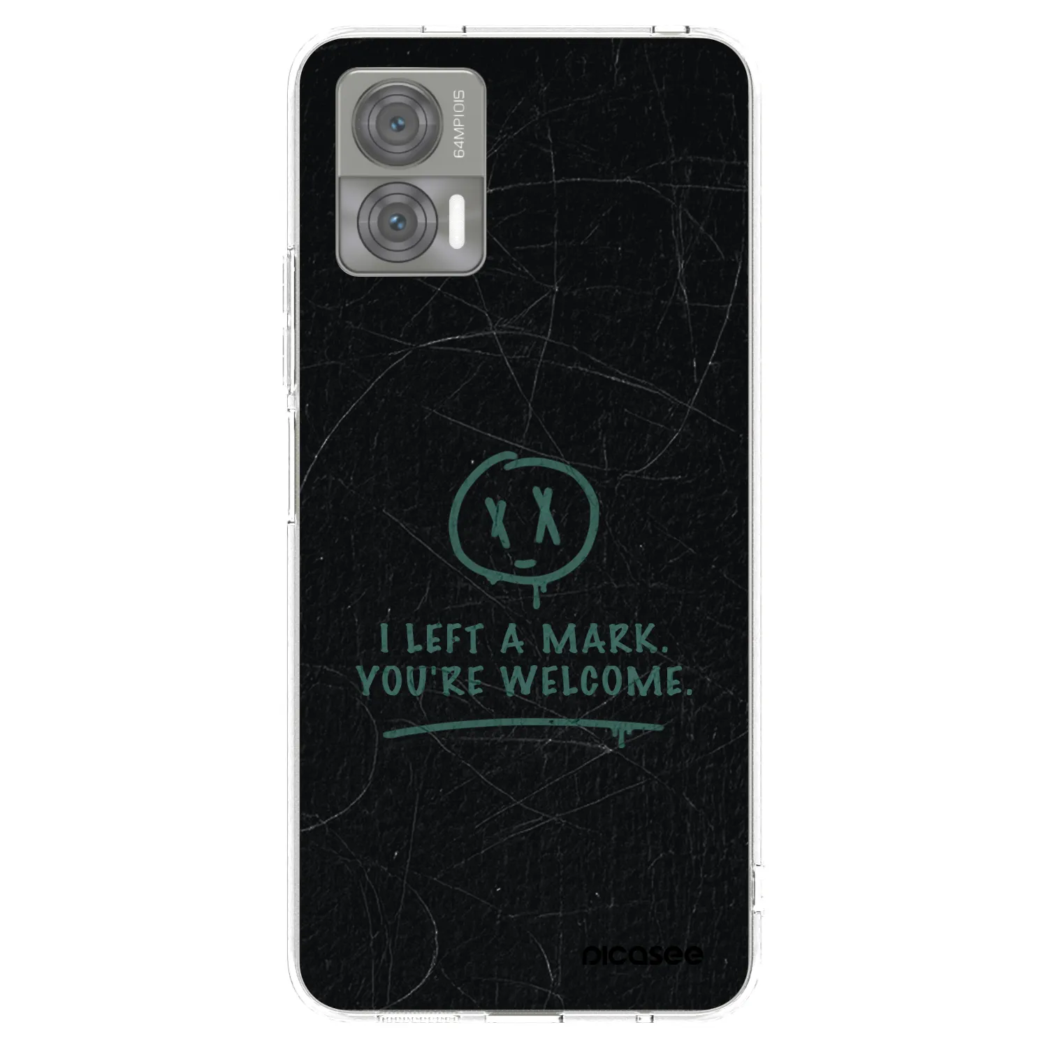 Picasee átlátszó szilikon tok az alábbi mobiltelefonokra Motorola Edge 30 Neo - LEFT A MARK