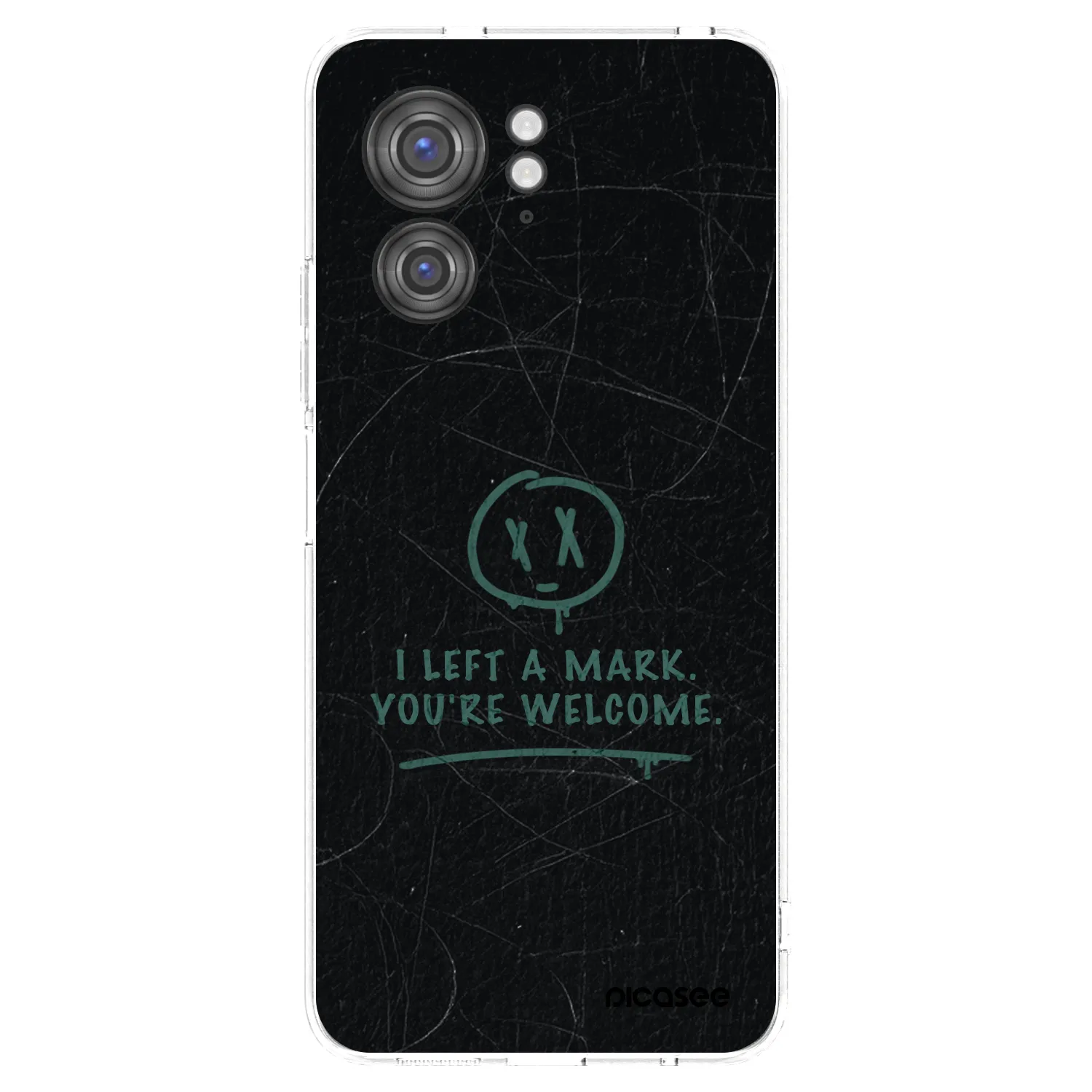 Picasee átlátszó szilikon tok az alábbi mobiltelefonokra Motorola Edge 40 - LEFT A MARK