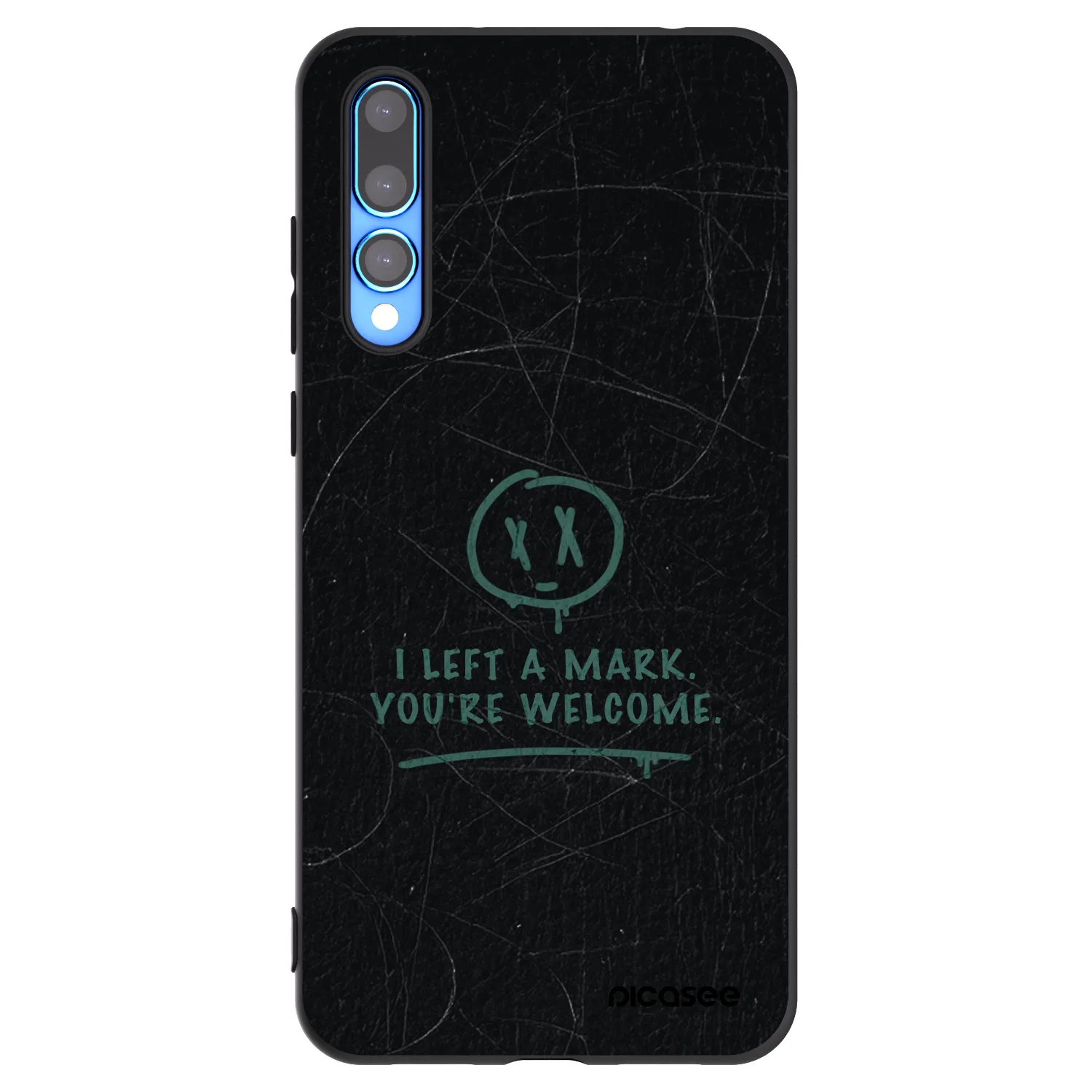 Picasee fekete szilikon tok az alábbi mobiltelefonokra Huawei P20 Pro - LEFT A MARK