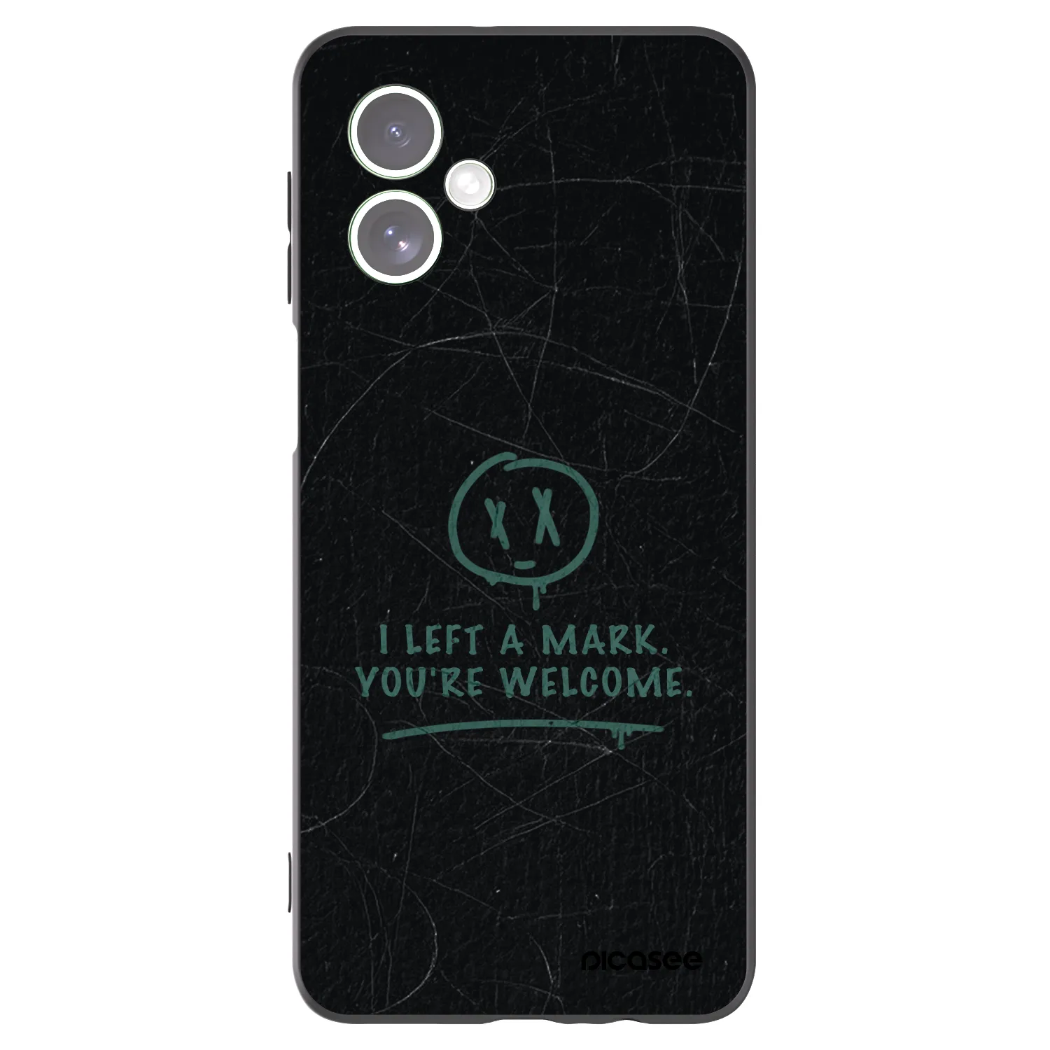 Picasee fekete szilikon tok az alábbi mobiltelefonokra Motorola Moto G54 5G - LEFT A MARK