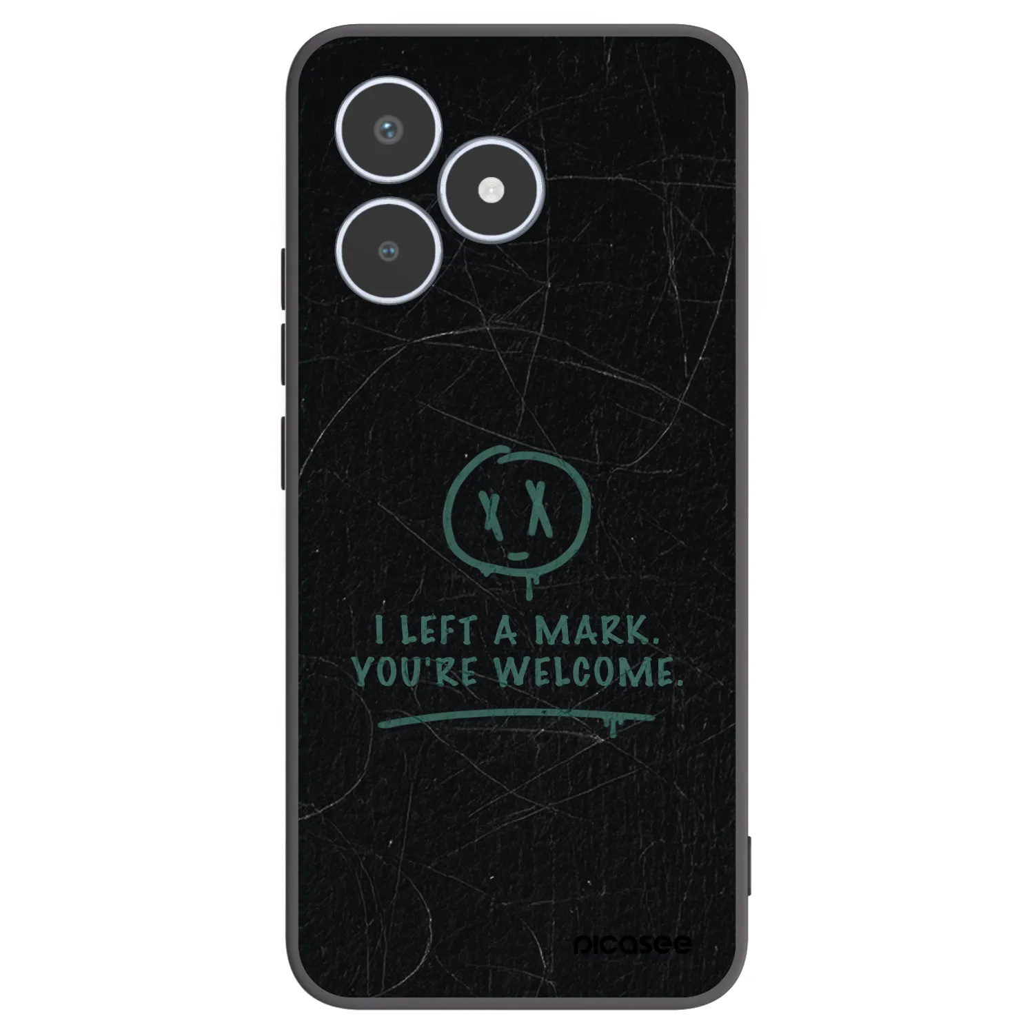 Picasee fekete szilikon tok az alábbi mobiltelefonokra Realme C53 - LEFT A MARK