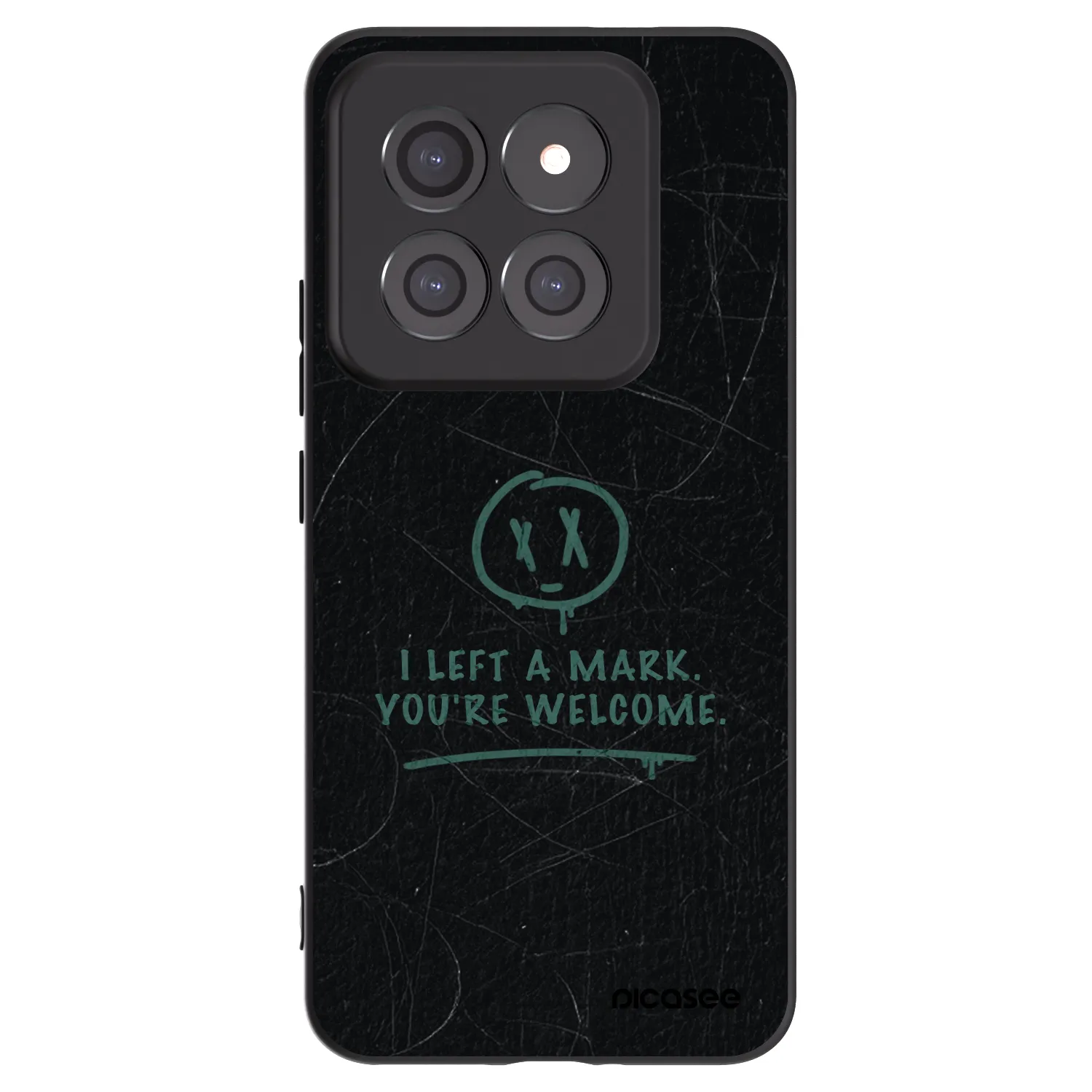 Picasee fekete szilikon tok az alábbi mobiltelefonokra Xiaomi 14 Pro - LEFT A MARK