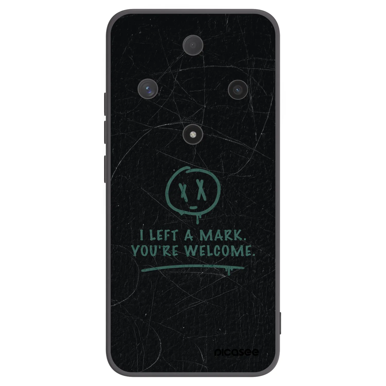 Picasee fekete szilikon tok az alábbi mobiltelefonokra Honor Magic6 Lite 5G - LEFT A MARK