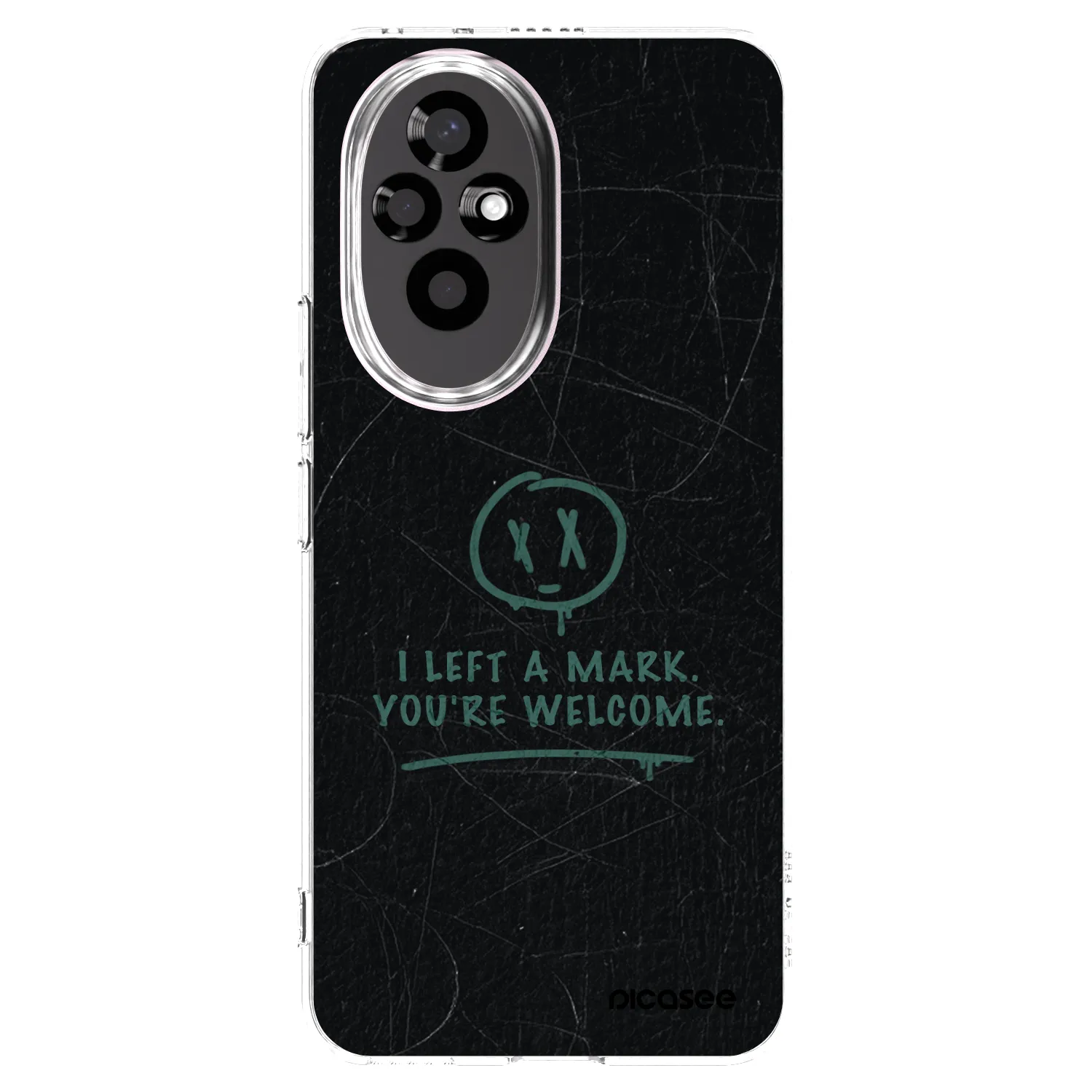 Picasee átlátszó szilikon tok az alábbi mobiltelefonokra Honor 200 Pro 5G - LEFT A MARK