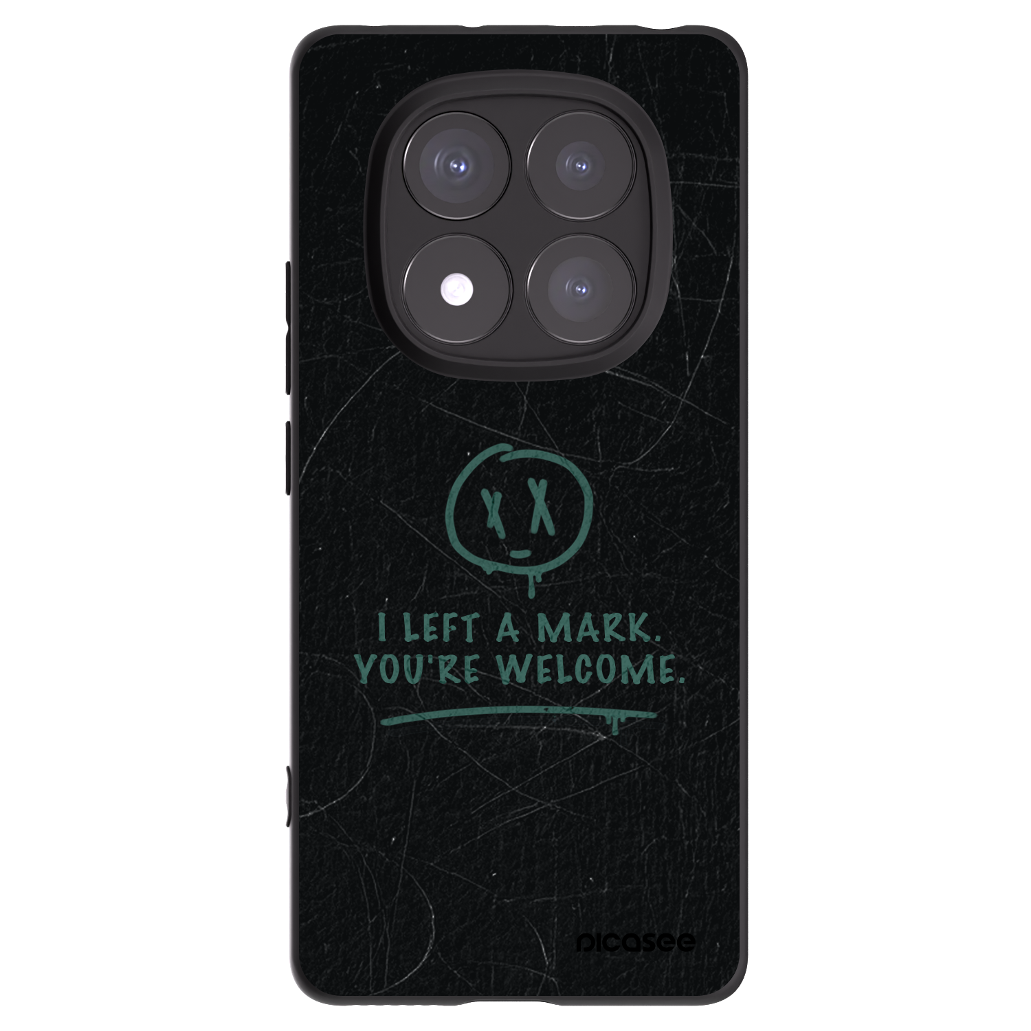 Picasee fekete szilikon tok az alábbi mobiltelefonokra Xiaomi Redmi Note 14 Pro+ 5G - LEFT A MARK