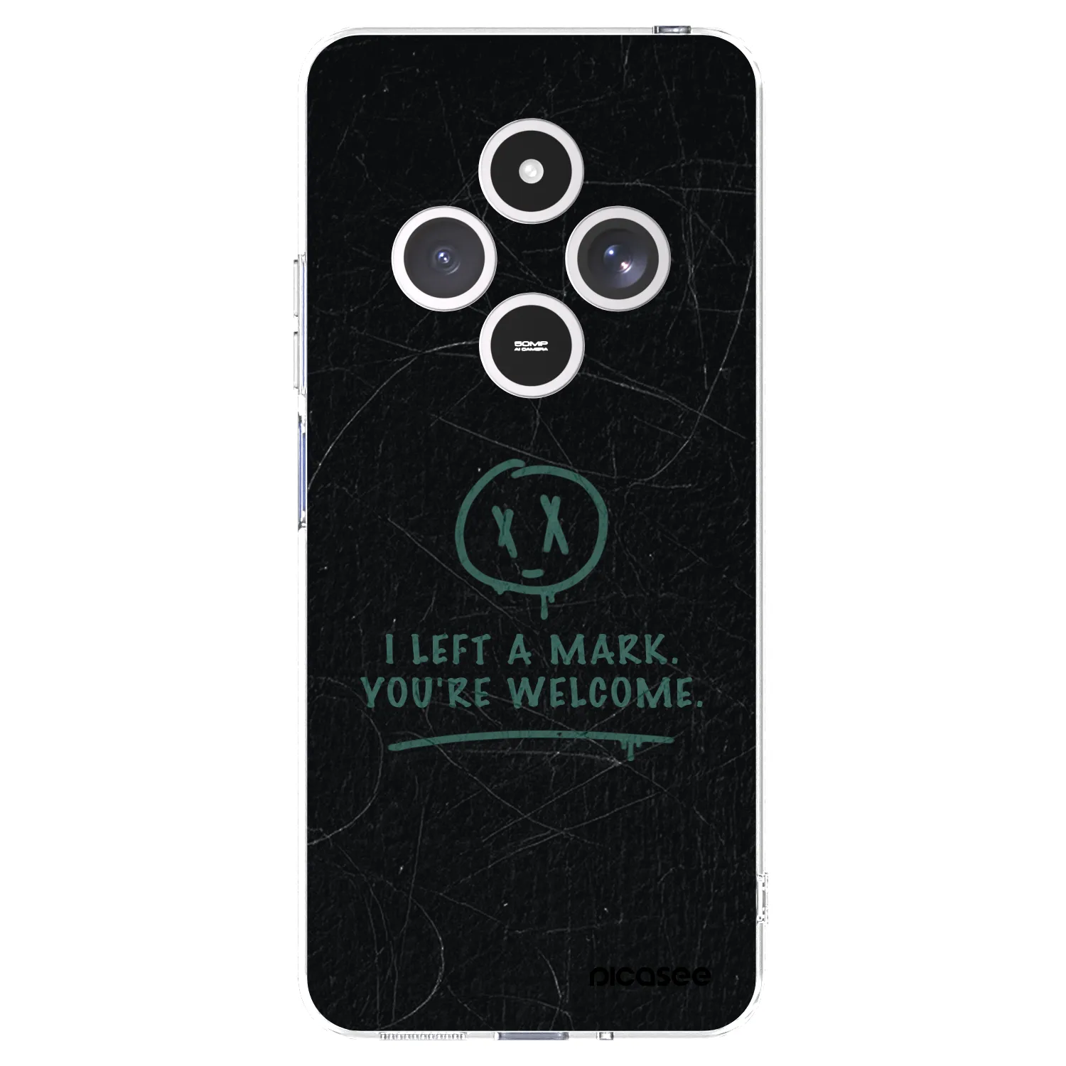 Picasee átlátszó szilikon tok az alábbi mobiltelefonokra Xiaomi Redmi 14C - LEFT A MARK