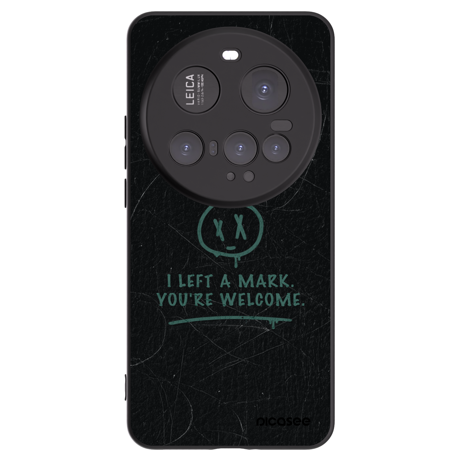 Picasee fekete szilikon tok az alábbi mobiltelefonokra Xiaomi 15 Ultra - LEFT A MARK