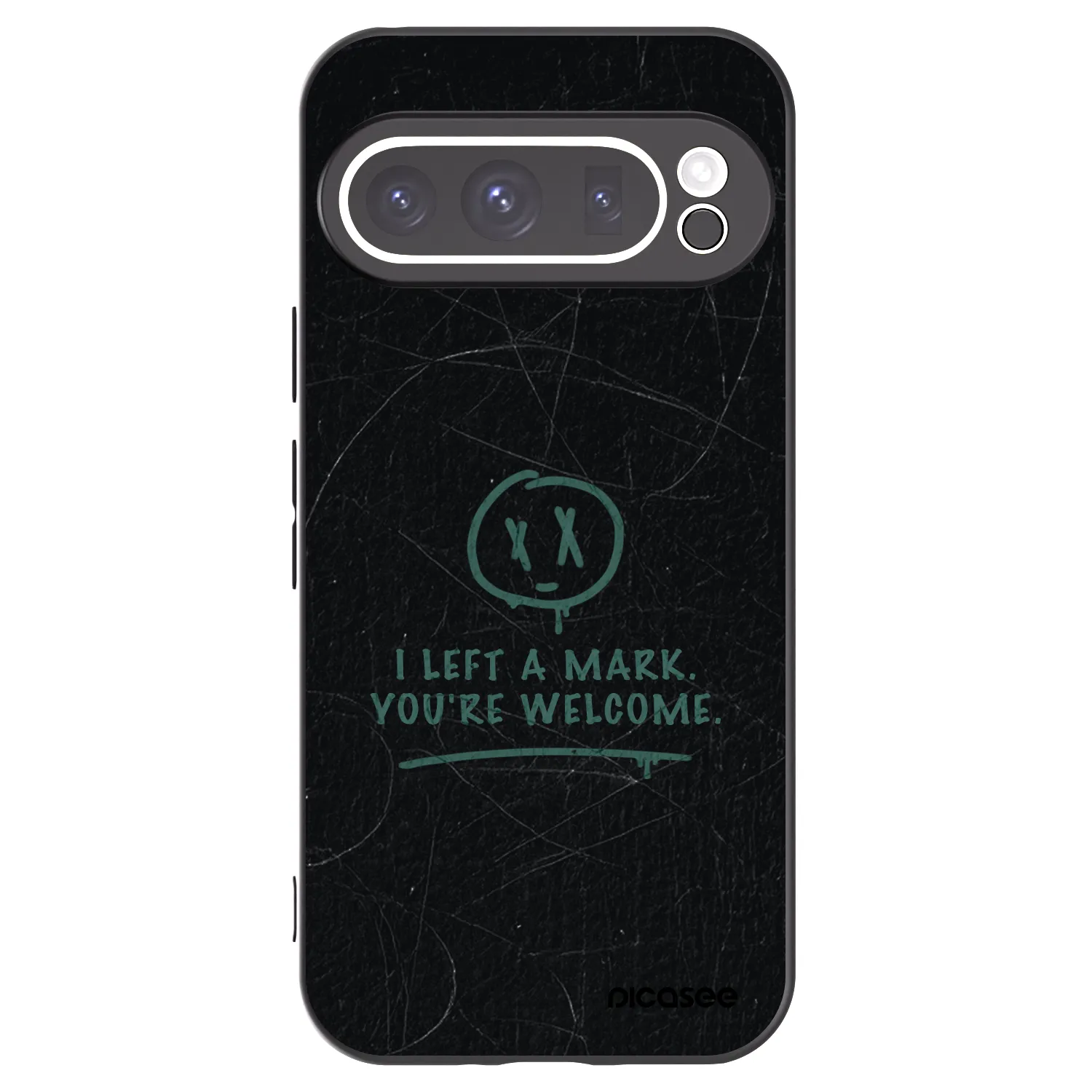 Picasee fekete szilikon tok az alábbi mobiltelefonokra Google Pixel 9 Pro - LEFT A MARK