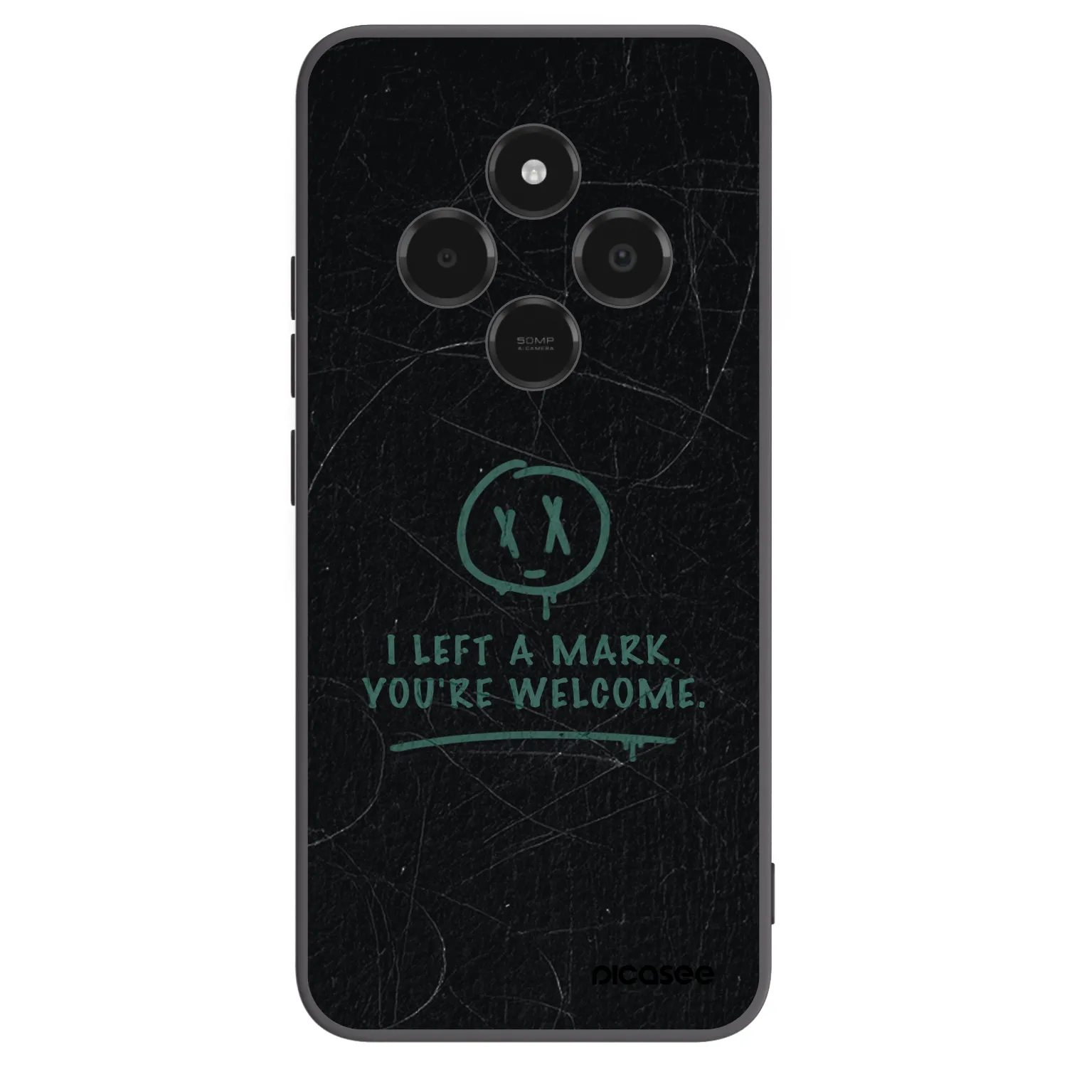 Picasee fekete szilikon tok az alábbi mobiltelefonokra Xiaomi Poco C75 - LEFT A MARK