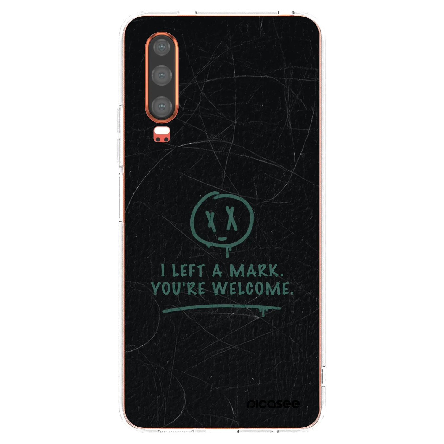 Picasee átlátszó szilikon tok az alábbi mobiltelefonokra Huawei P30 - LEFT A MARK
