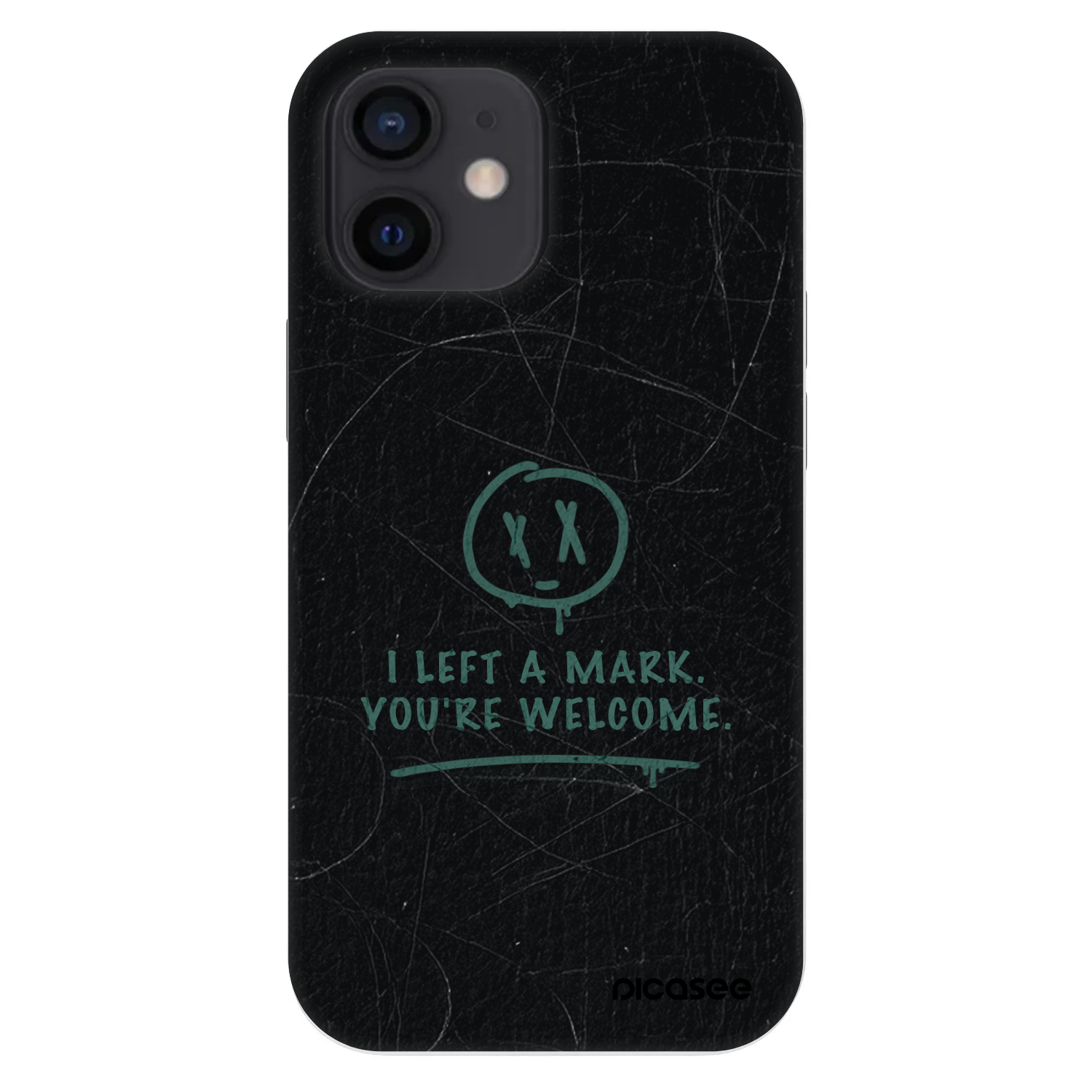 Picasee Fashion Case Apple iPhone 12 mini - LEFT A MARK