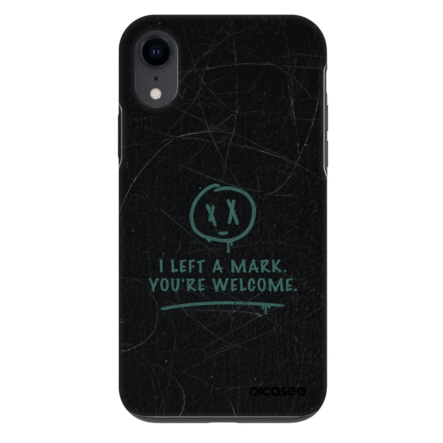 Picasee Fashion Case Apple iPhone XR - LEFT A MARK