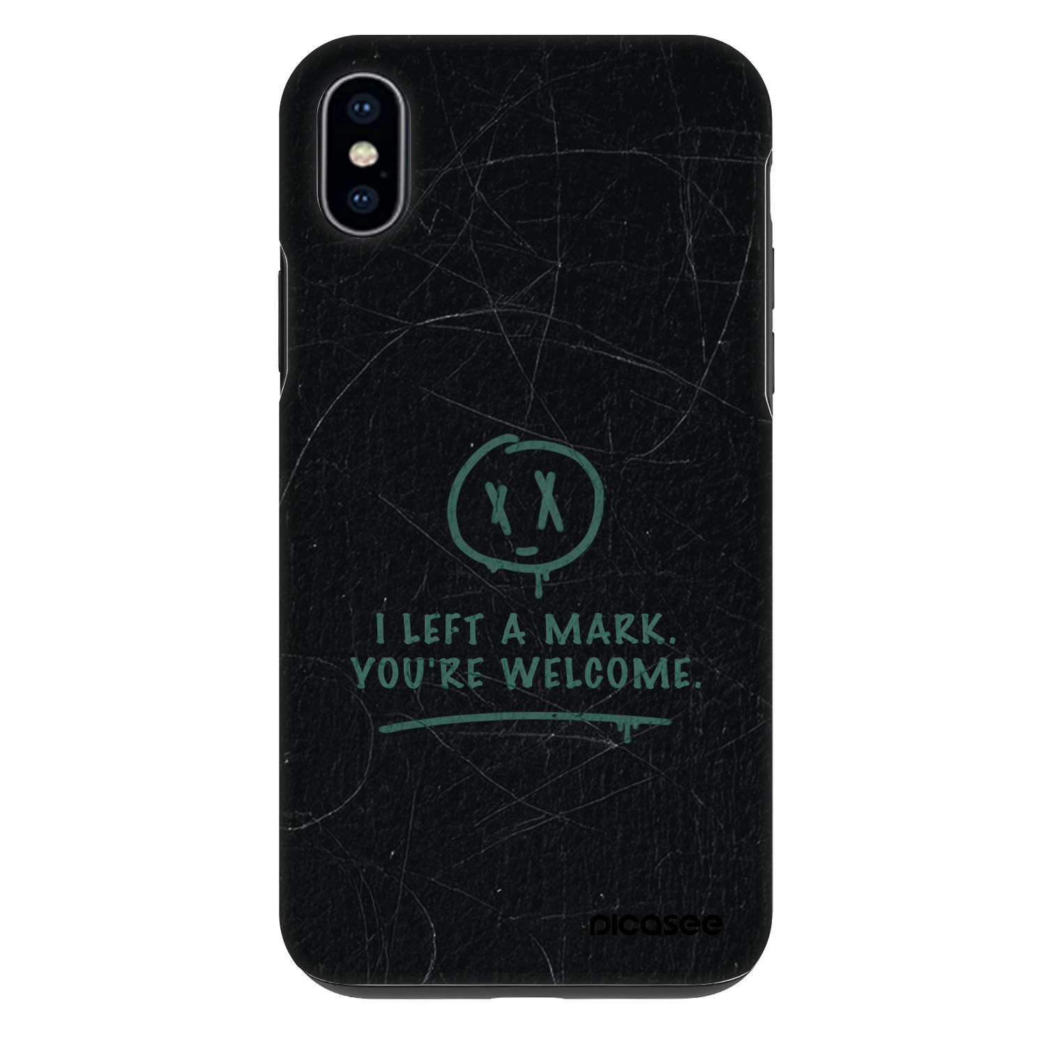 Picasee Fashion Case Apple iPhone XS Max - LEFT A MARK