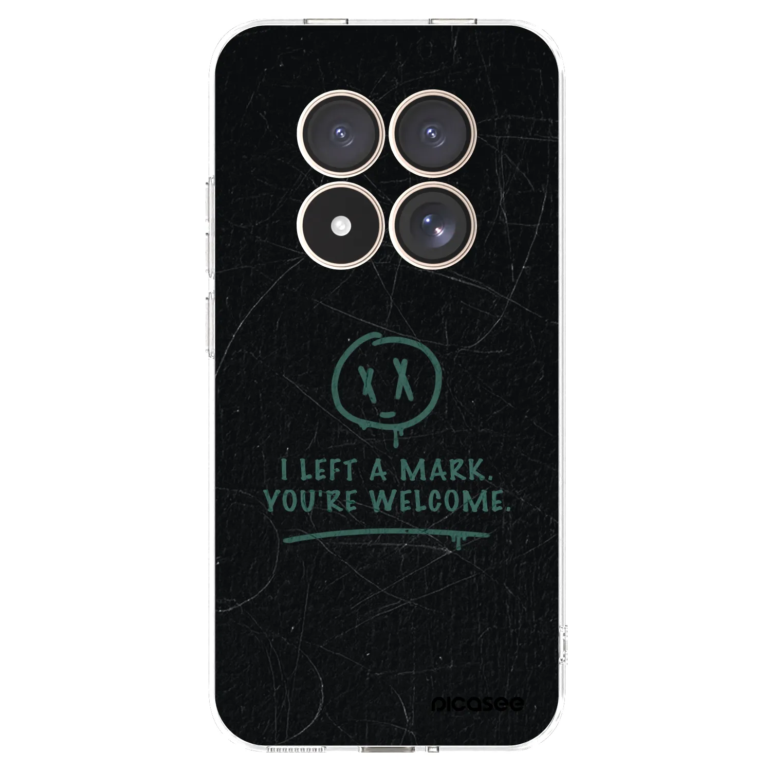 Picasee átlátszó szilikon tok az alábbi mobiltelefonokra Xiaomi Redmi Note 15 Pro 4G - LEFT A MARK