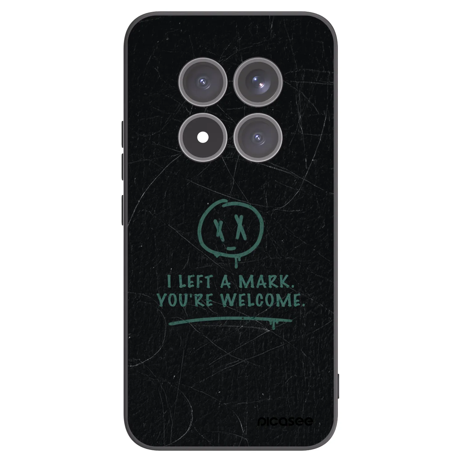 Picasee fekete szilikon tok az alábbi mobiltelefonokra Xiaomi Redmi Note 15 Pro+ - LEFT A MARK