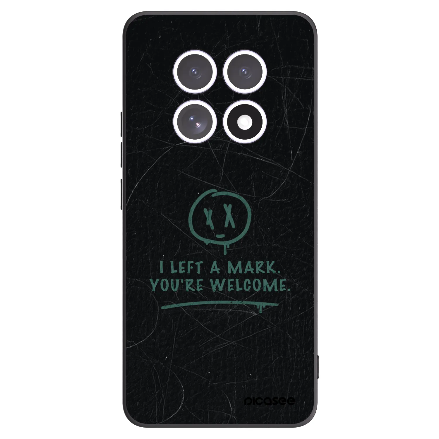 Picasee fekete szilikon tok az alábbi mobiltelefonokra Xiaomi Redmi Note 15 - LEFT A MARK