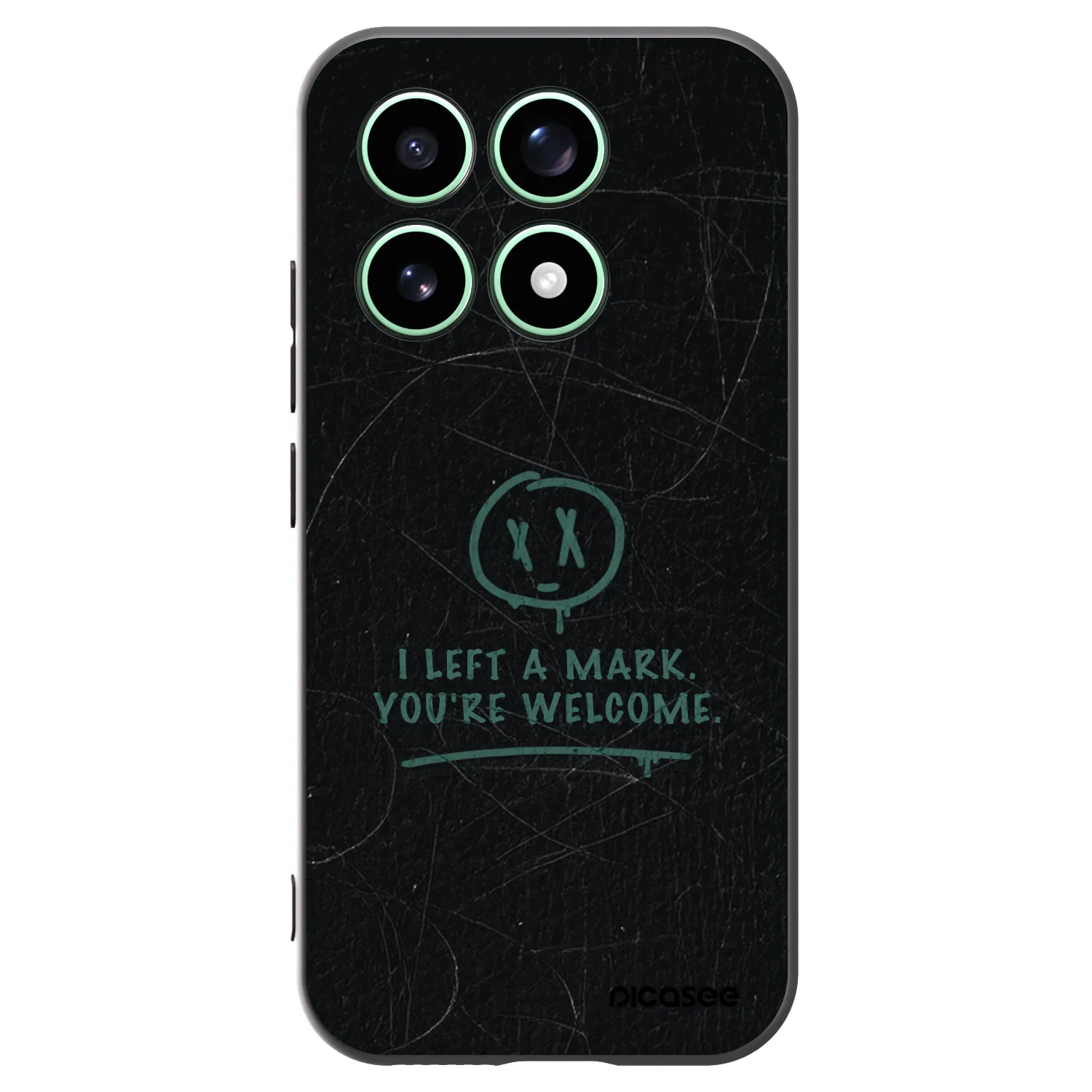 Picasee fekete szilikon tok az alábbi mobiltelefonokra Xiaomi 17 - LEFT A MARK