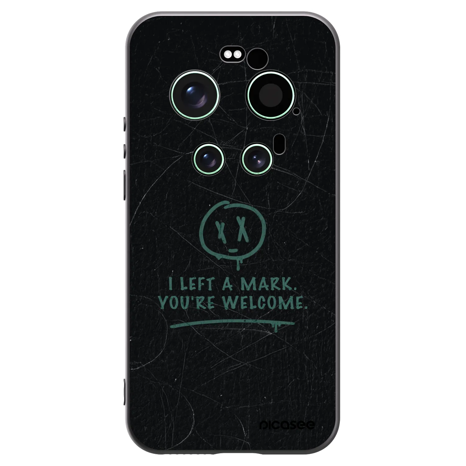 Picasee fekete szilikon tok az alábbi mobiltelefonokra Xiaomi 17 Ultra - LEFT A MARK