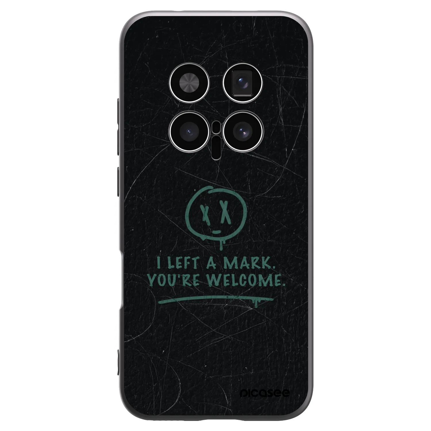 Picasee fekete szilikon tok az alábbi mobiltelefonokra Honor Magic8 Pro 5G - LEFT A MARK