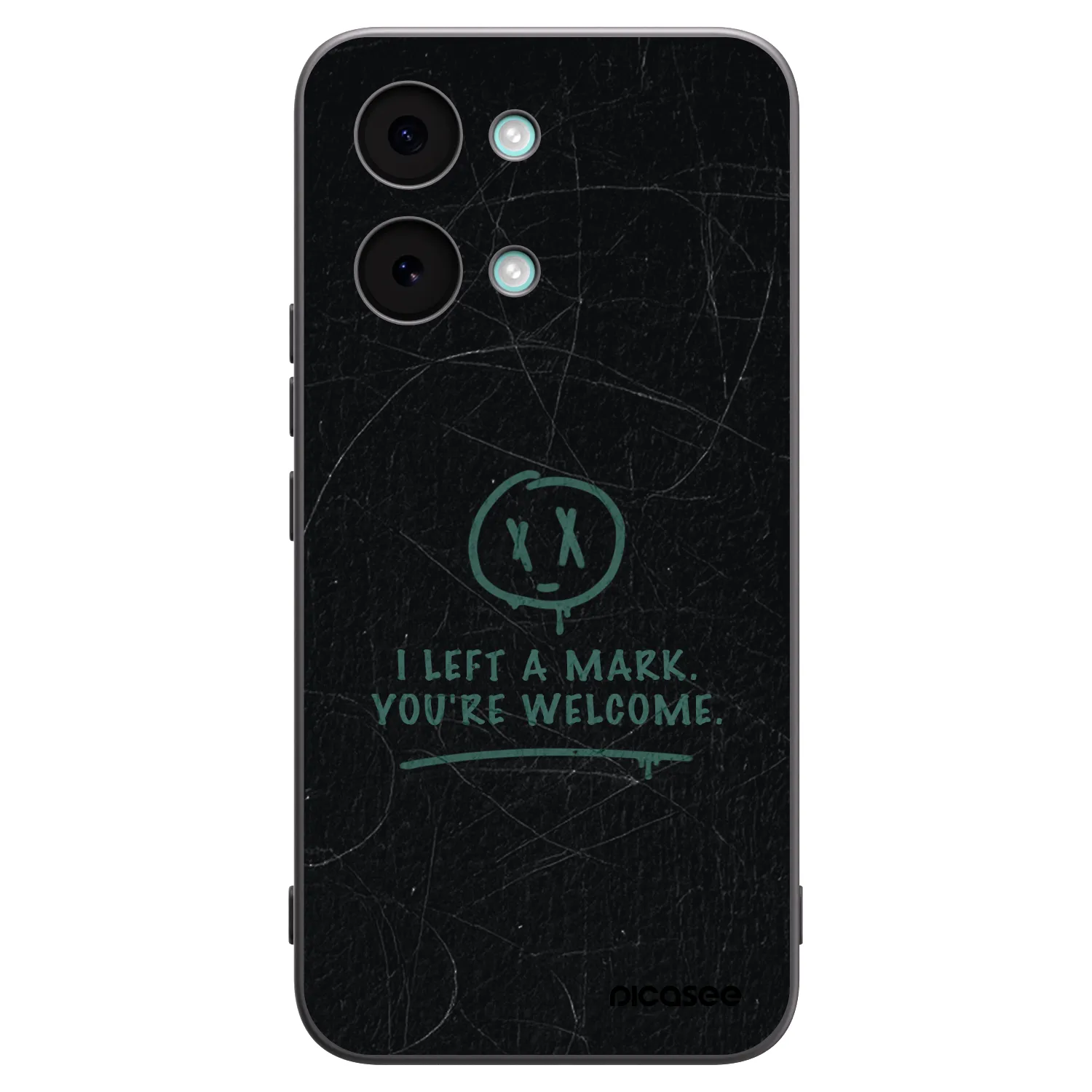 Picasee fekete szilikon tok az alábbi mobiltelefonokra Xiaomi Poco X8 Pro Max - LEFT A MARK