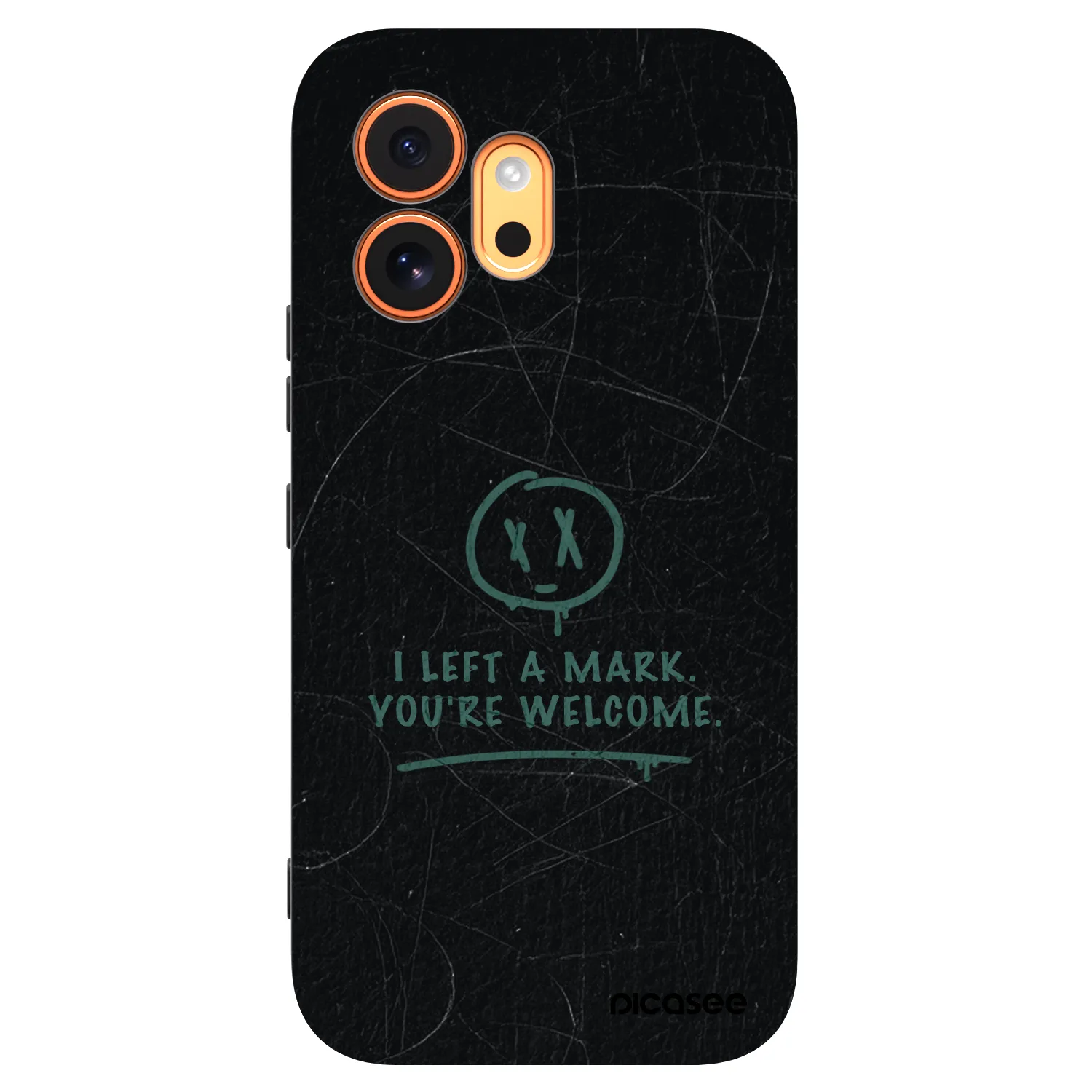 Picasee fekete szilikon tok az alábbi mobiltelefonokra Honor 600 - LEFT A MARK