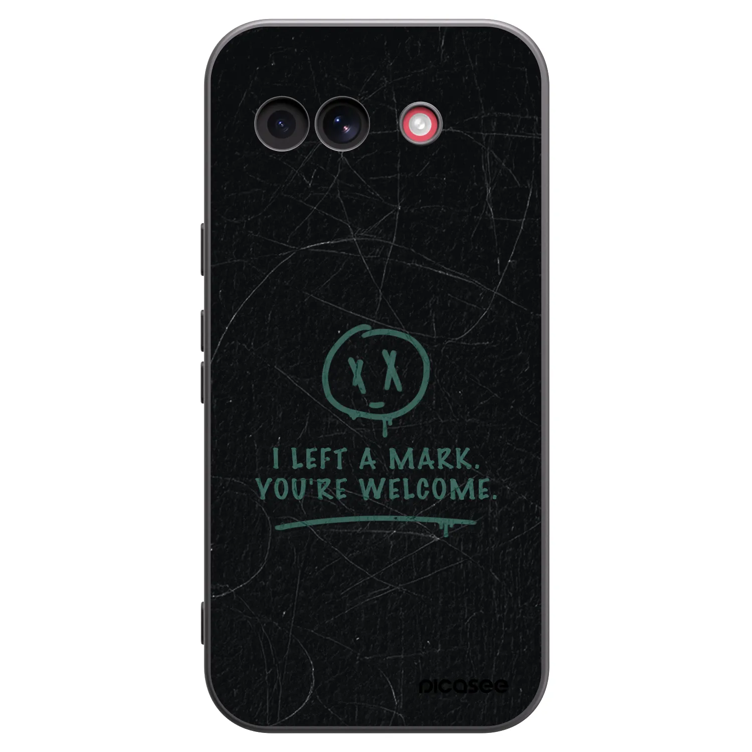Picasee fekete szilikon tok az alábbi mobiltelefonokra Google Pixel 10a - LEFT A MARK
