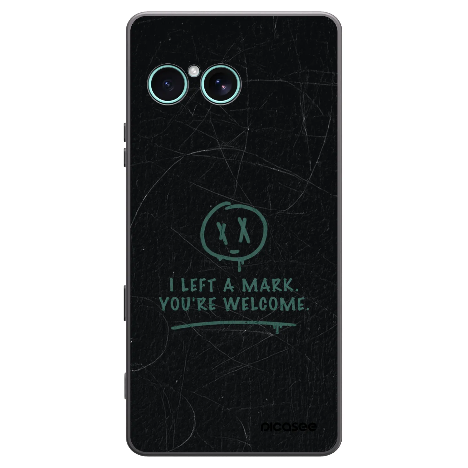 Picasee fekete szilikon tok az alábbi mobiltelefonokra Sony Xperia 10 VII - LEFT A MARK