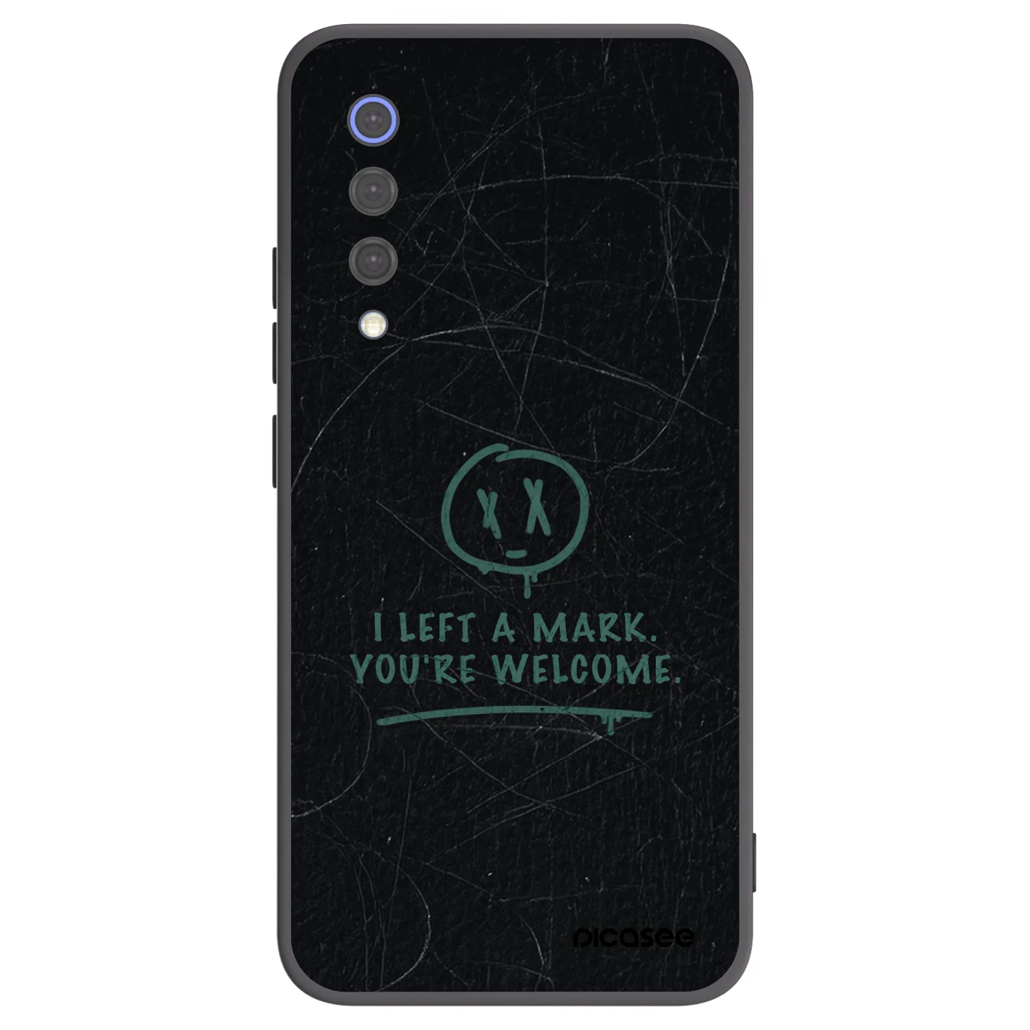 Picasee fekete szilikon tok az alábbi mobiltelefonokra Xiaomi Mi 9 SE - LEFT A MARK