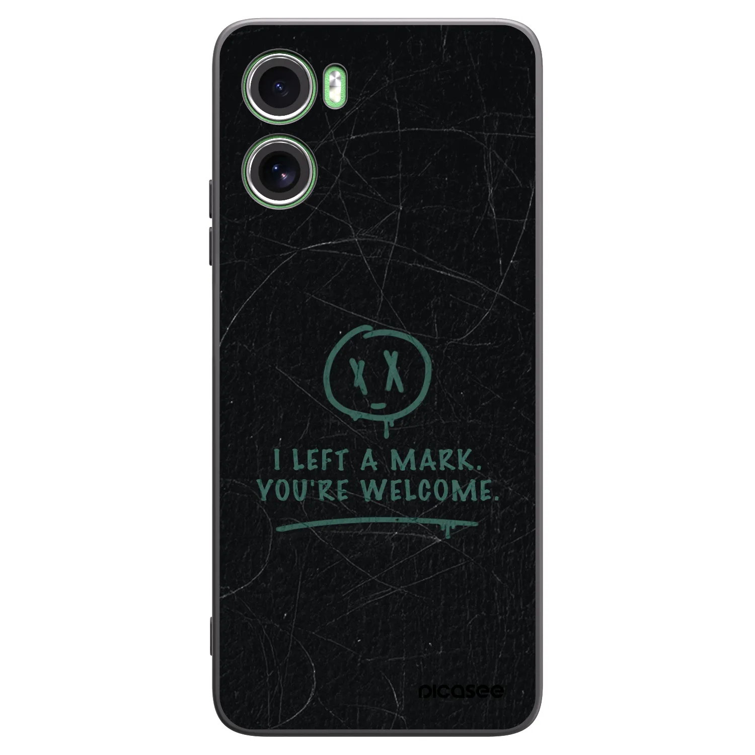 Picasee fekete szilikon tok az alábbi mobiltelefonokra Motorola Moto G06 - LEFT A MARK